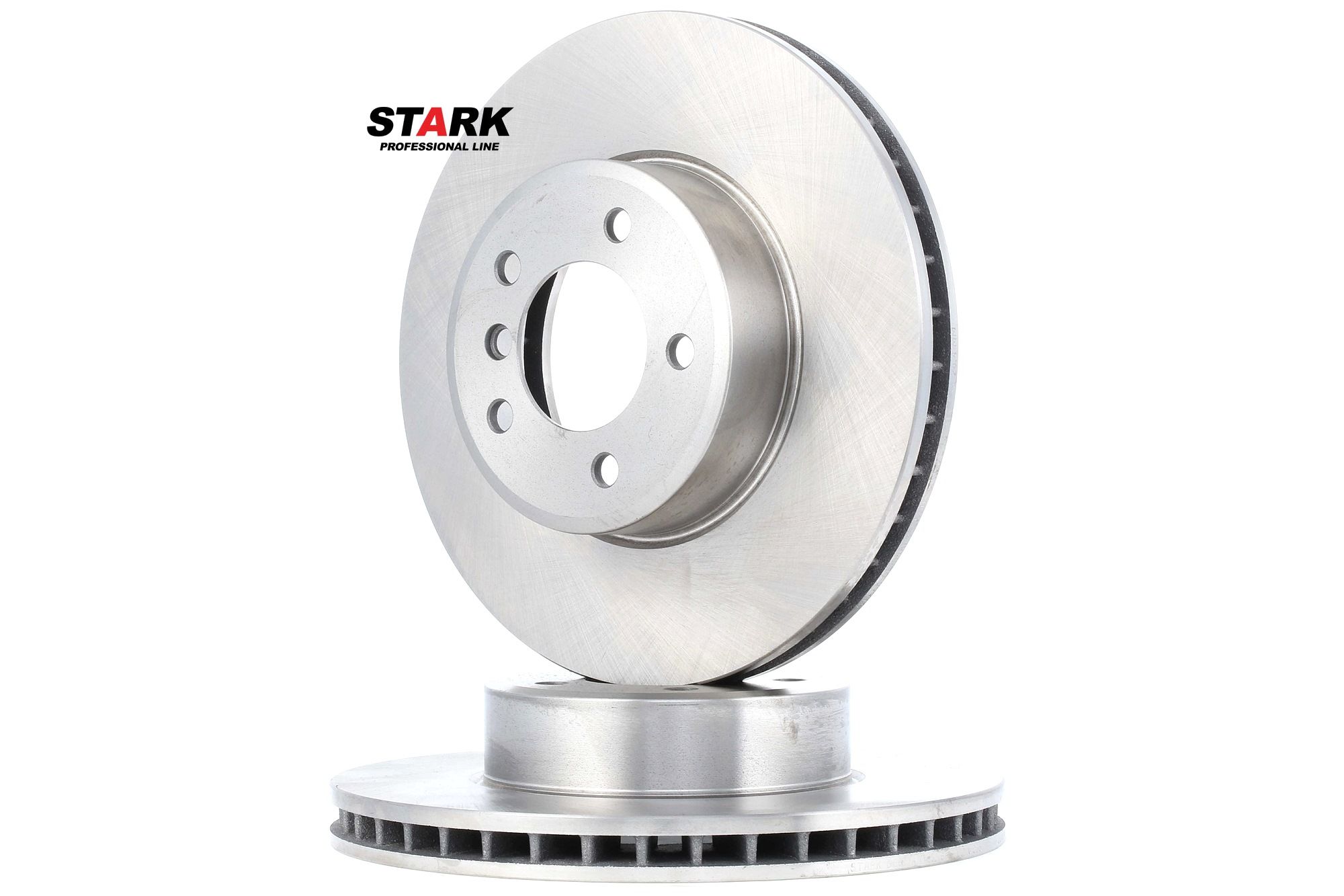 STARK SKBD-0020206 Brake disc Front Axle, 324,0x30mm, 5/6, internally vented, Uncoated