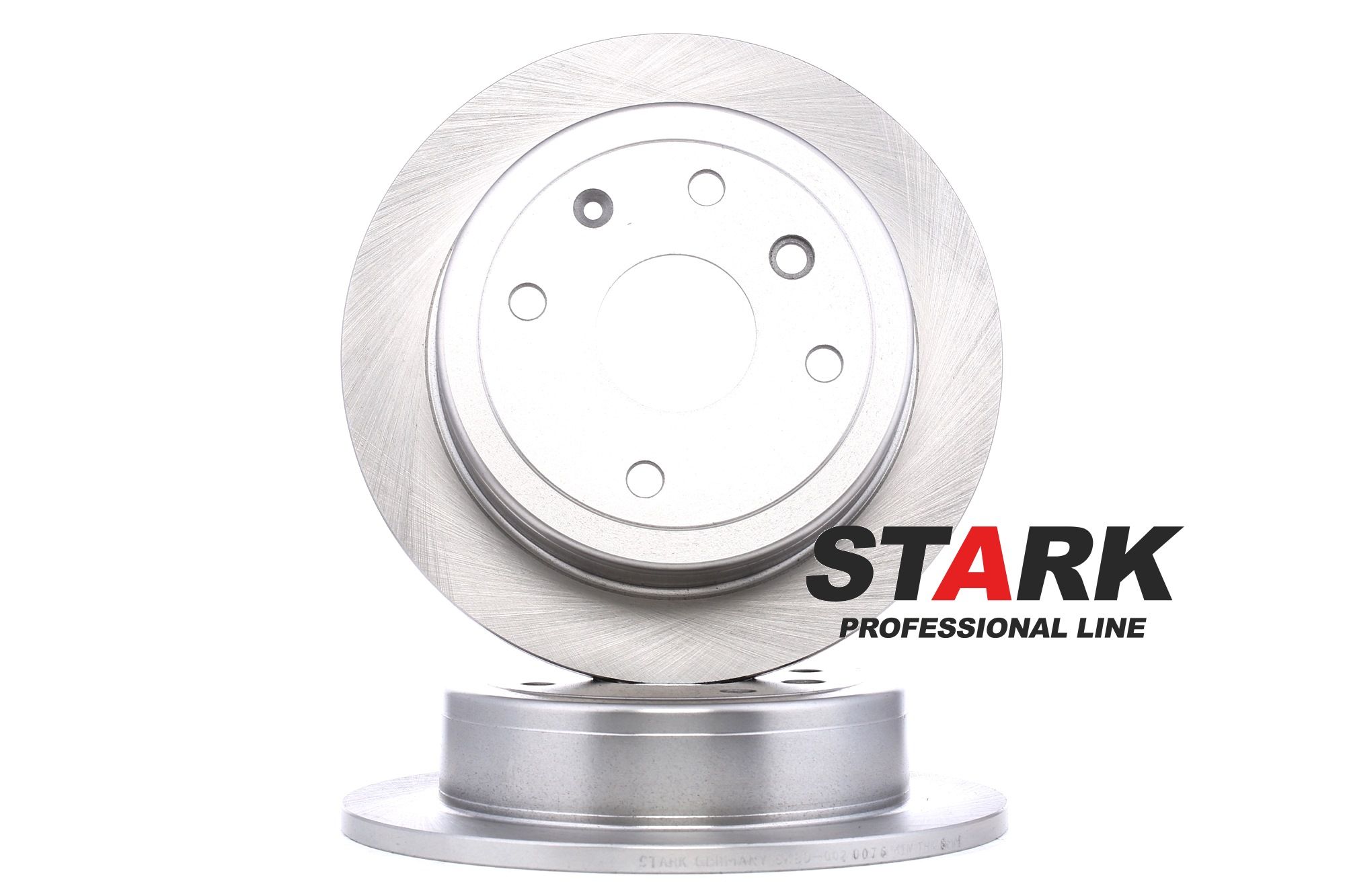 STARK SKBD-0020076 Brake disc Rear Axle, 257,8x10,5mm, 4/6x114,3, solid, Uncoated
