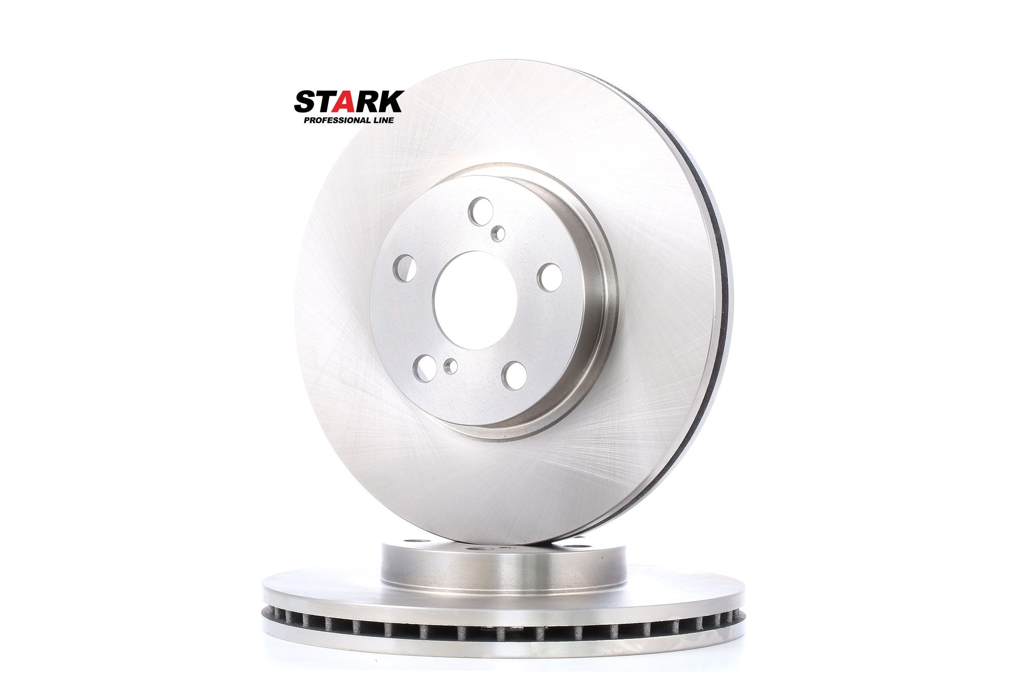 STARK SKBD-0020106 Brake disc Front Axle, 277x26mm, 5/7x100, Vented