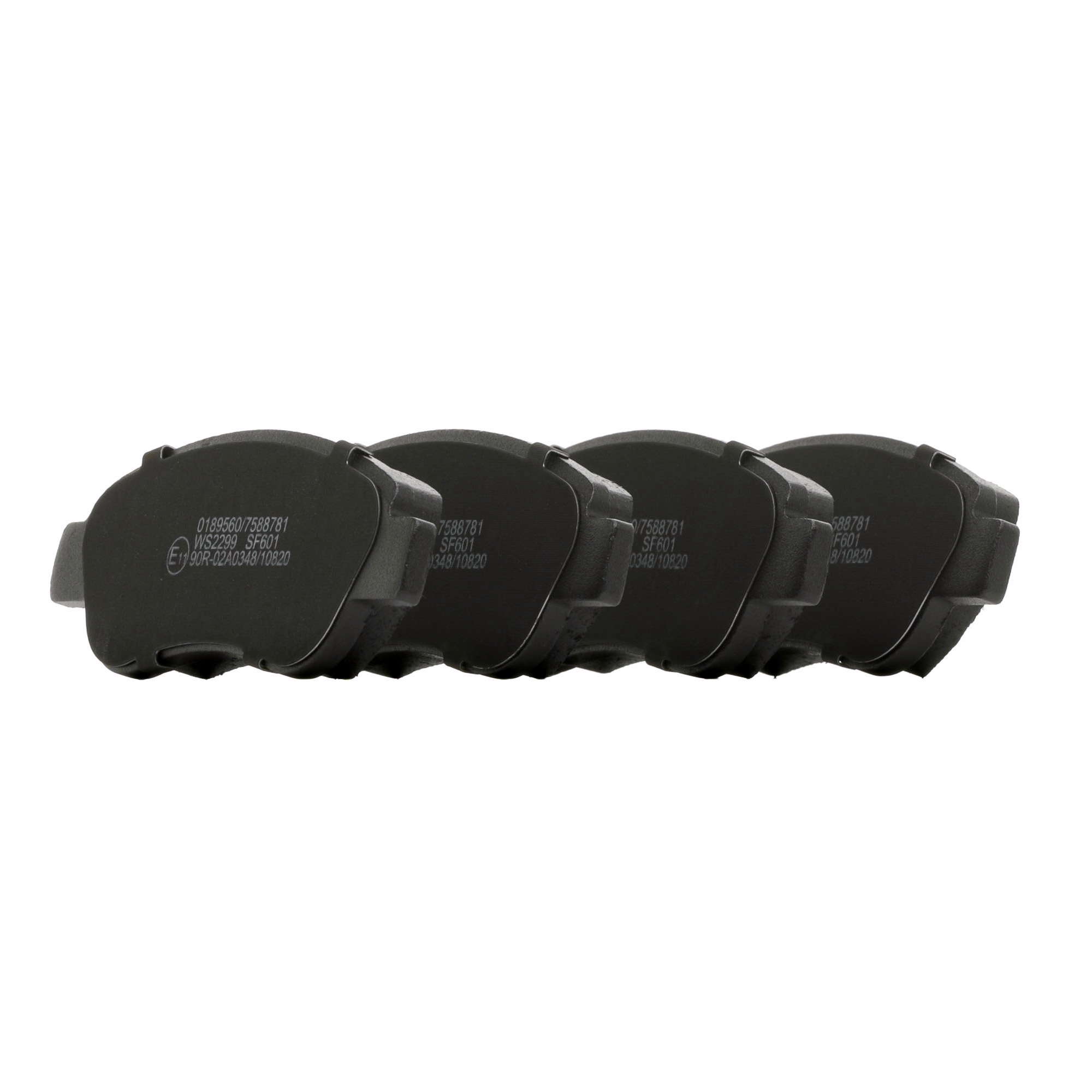STARK SKBP-0010085 Brake pad set Front Axle, excl. wear warning contact