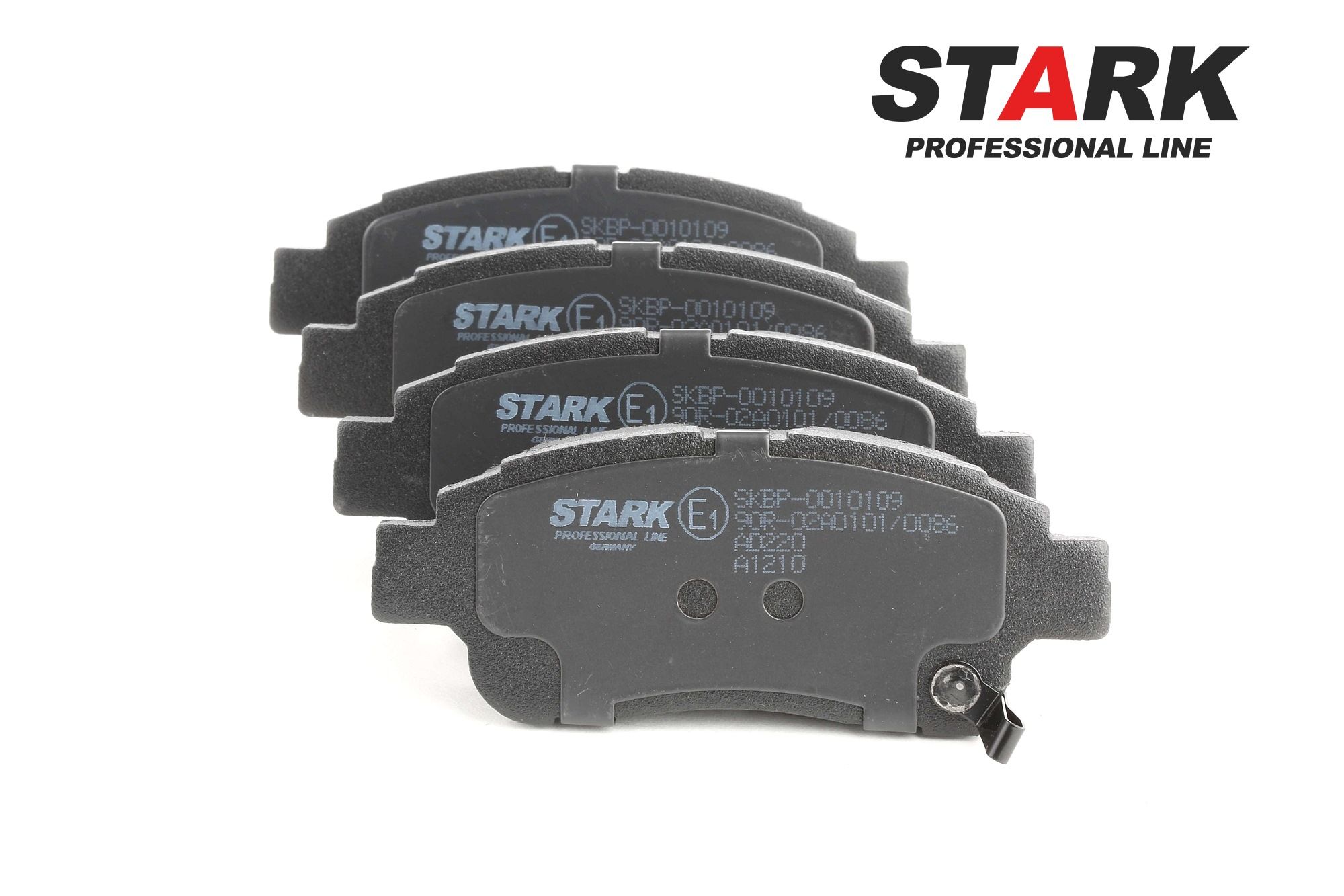STARK SKBP-0010109 Σετ τακάκια, δισκόφρενα 04465 52041