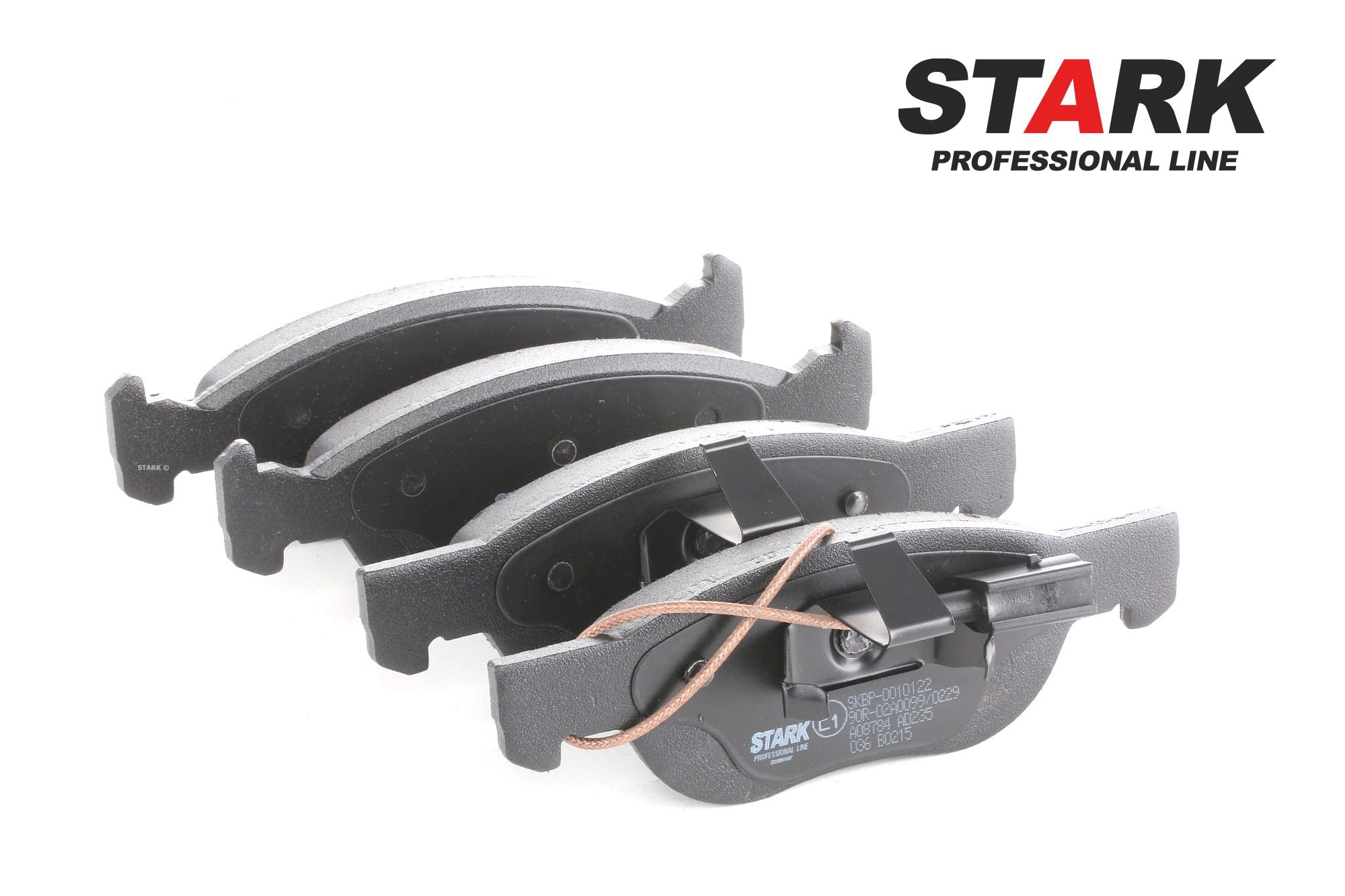 STARK SKBP-0010122 Brake pad set Front Axle, incl. wear warning contact