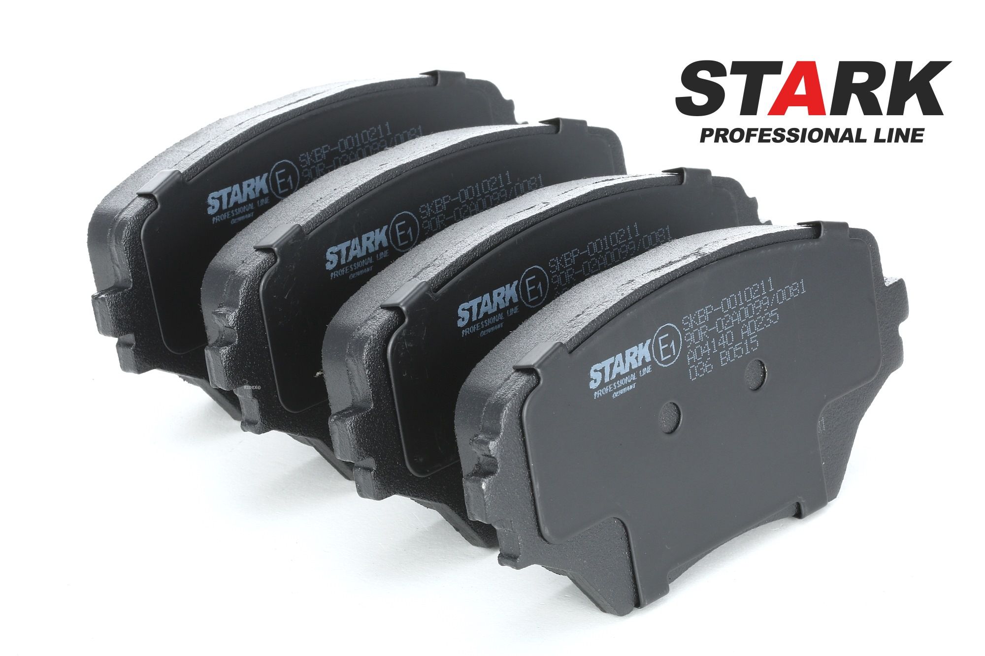 STARK Front Axle, not prepared for wear indicator Height: 60,3mm, Thickness: 17,5mm Brake pads SKBP-0010211 buy