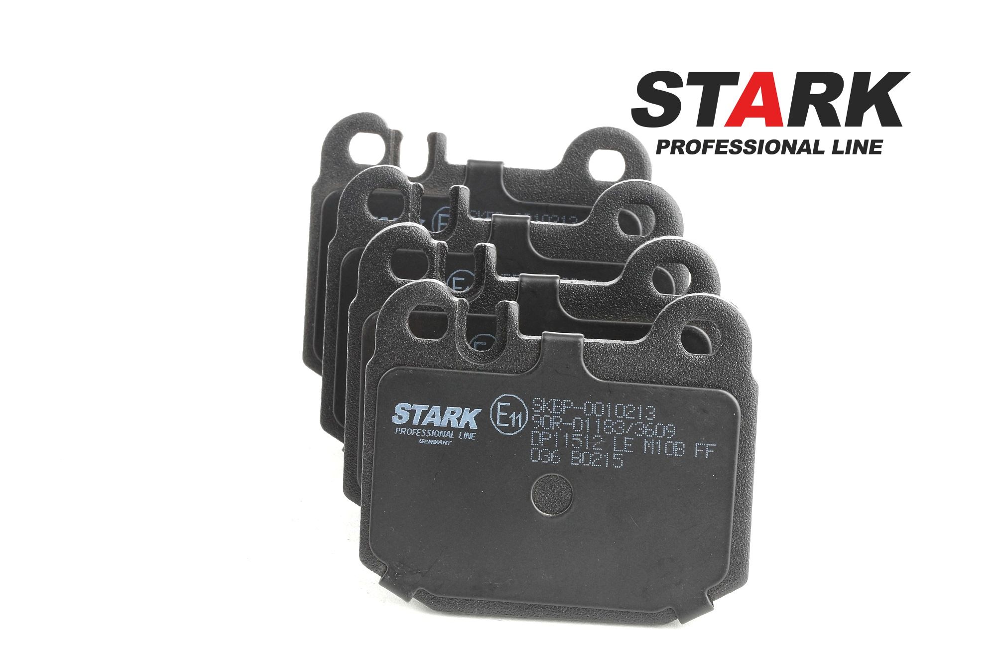 STARK SKBP-0010213 ML W163 2001 Kit pastiglie freno a disco Assale posteriore, Predisposto per contatto segnalazione usura