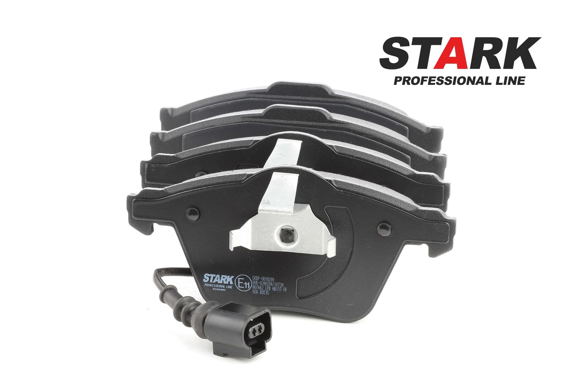 STARK SKBP-0010289 Bremsbeläge mit integriertem Verschleißwarnkontakt
