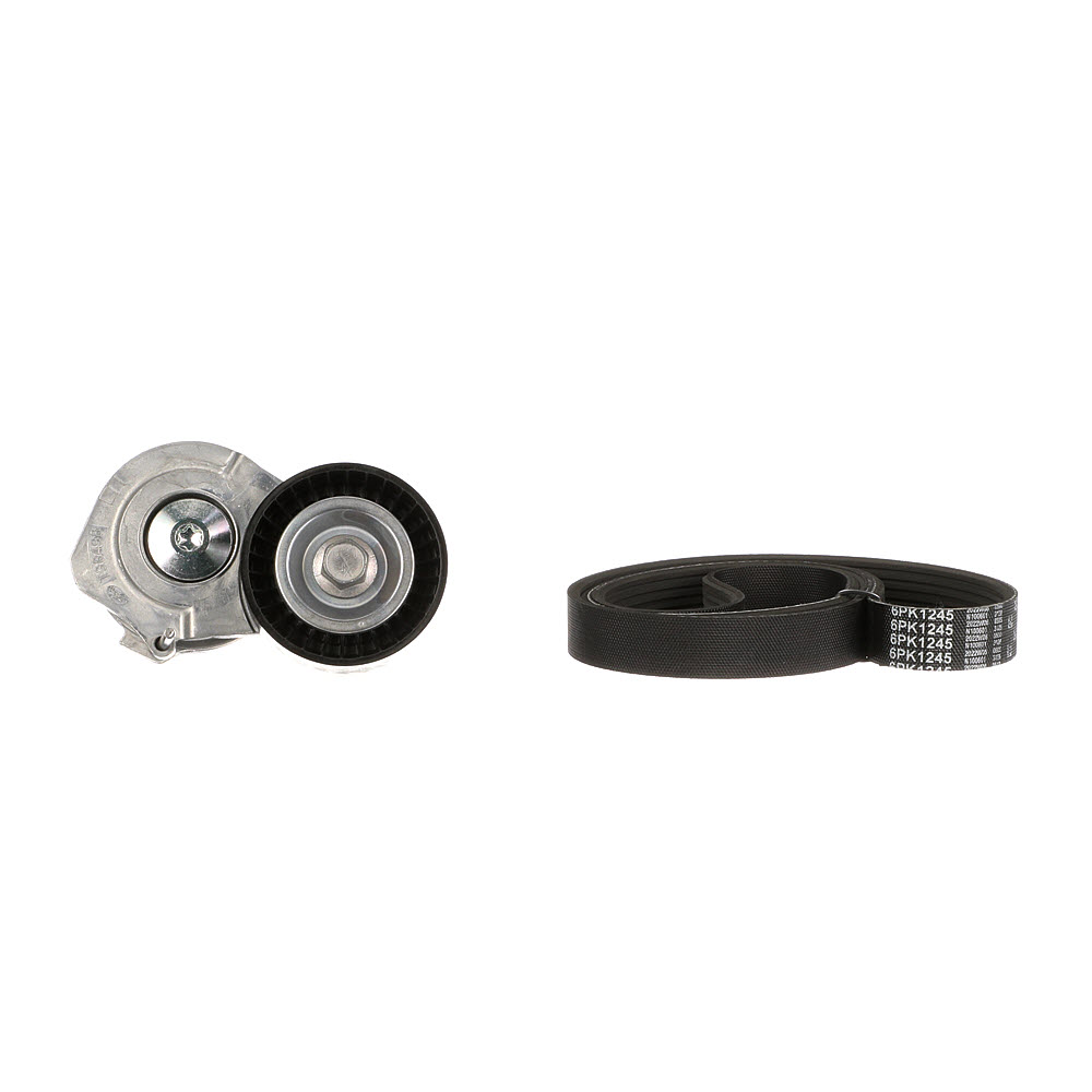 Opel CORSA V-ribbed belt kit 7593955 GATES K016PK1245 online buy