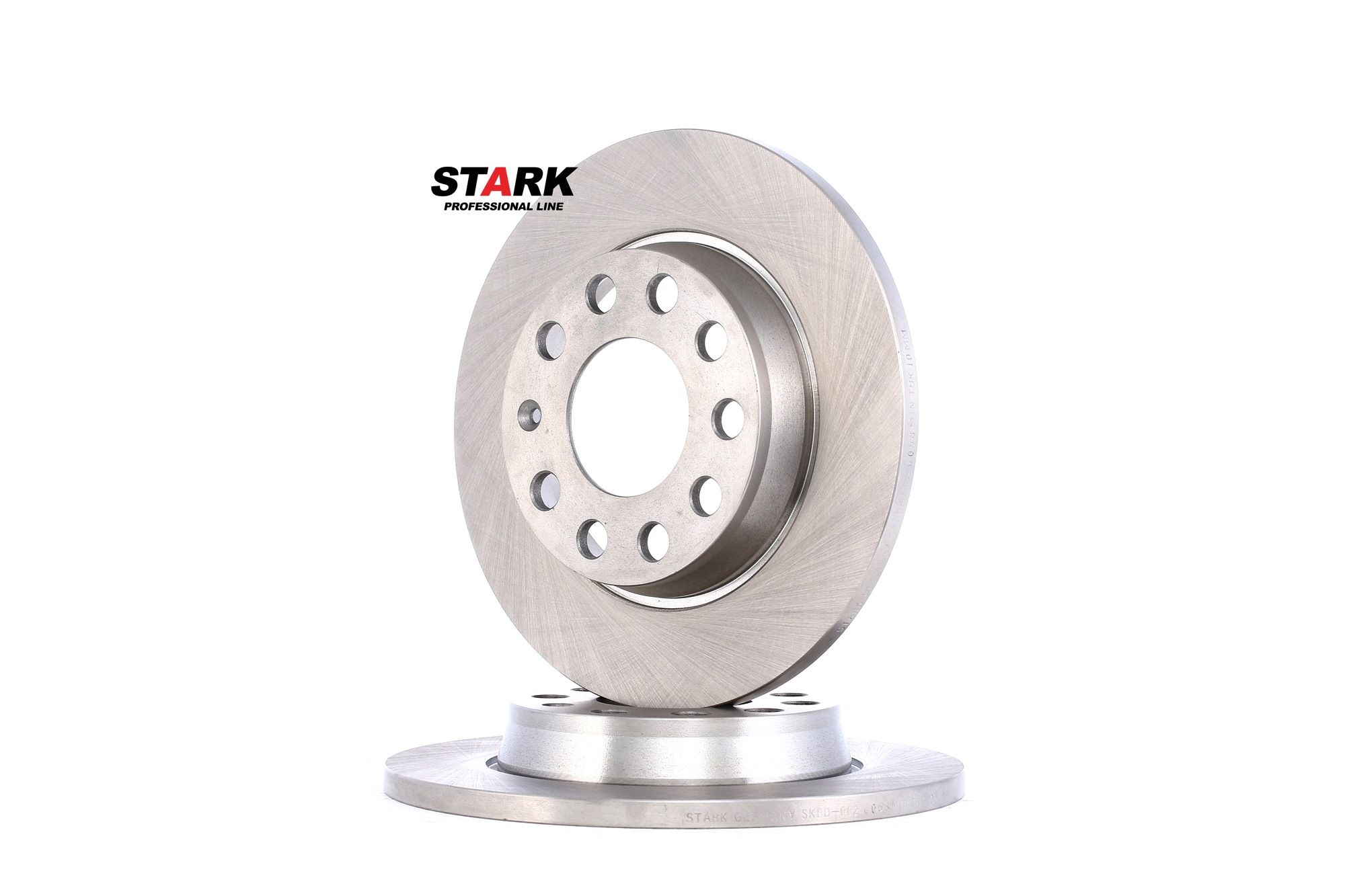 STARK Rear Axle, 255x12mm, 5/10x112,0, solid Ø: 255mm, Brake Disc Thickness: 12mm Brake rotor SKBD-0020058 buy