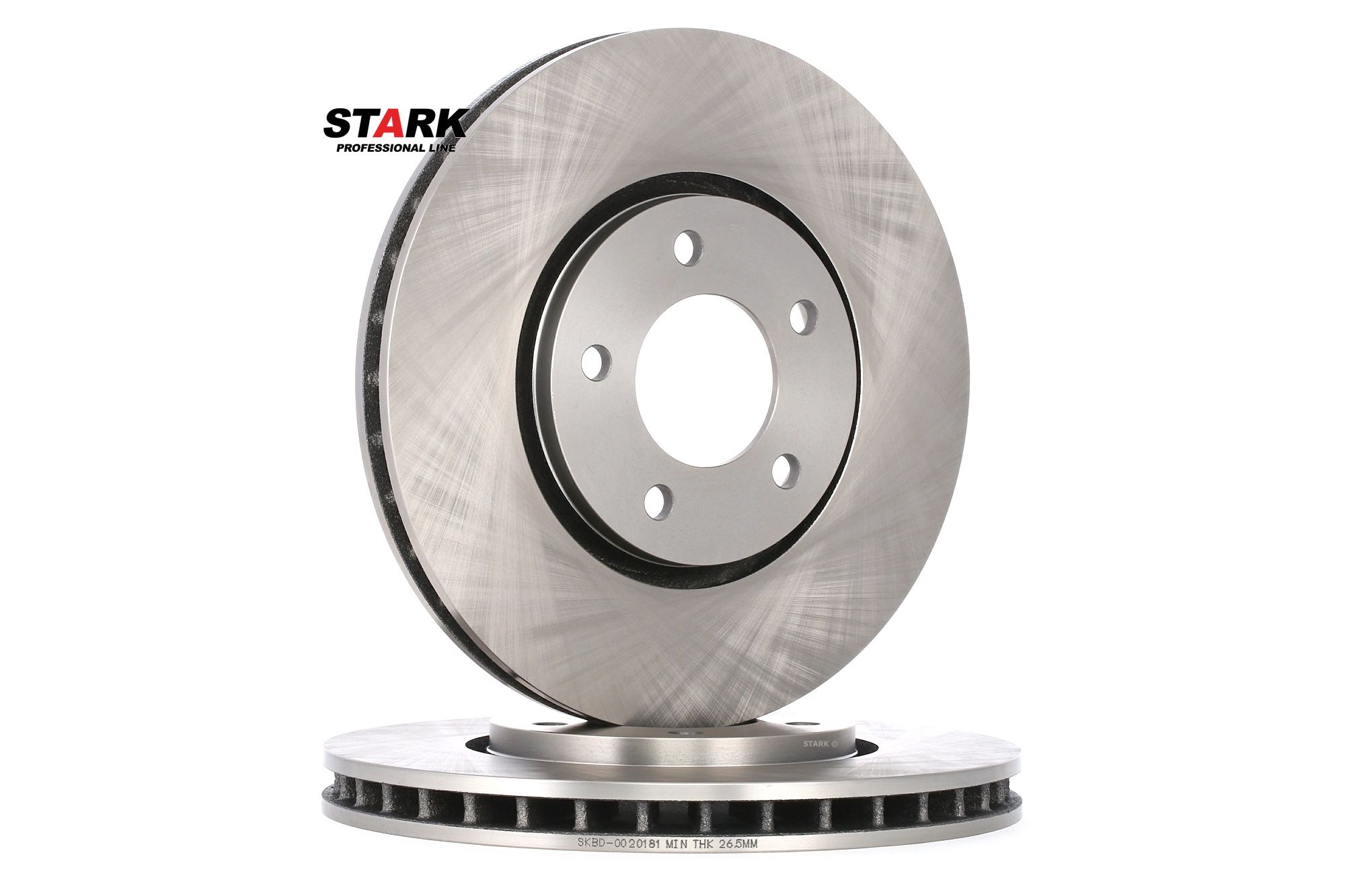 STARK SKBD-0020181 Brake disc Front Axle, 302x28mm, 5x114,3, internally vented
