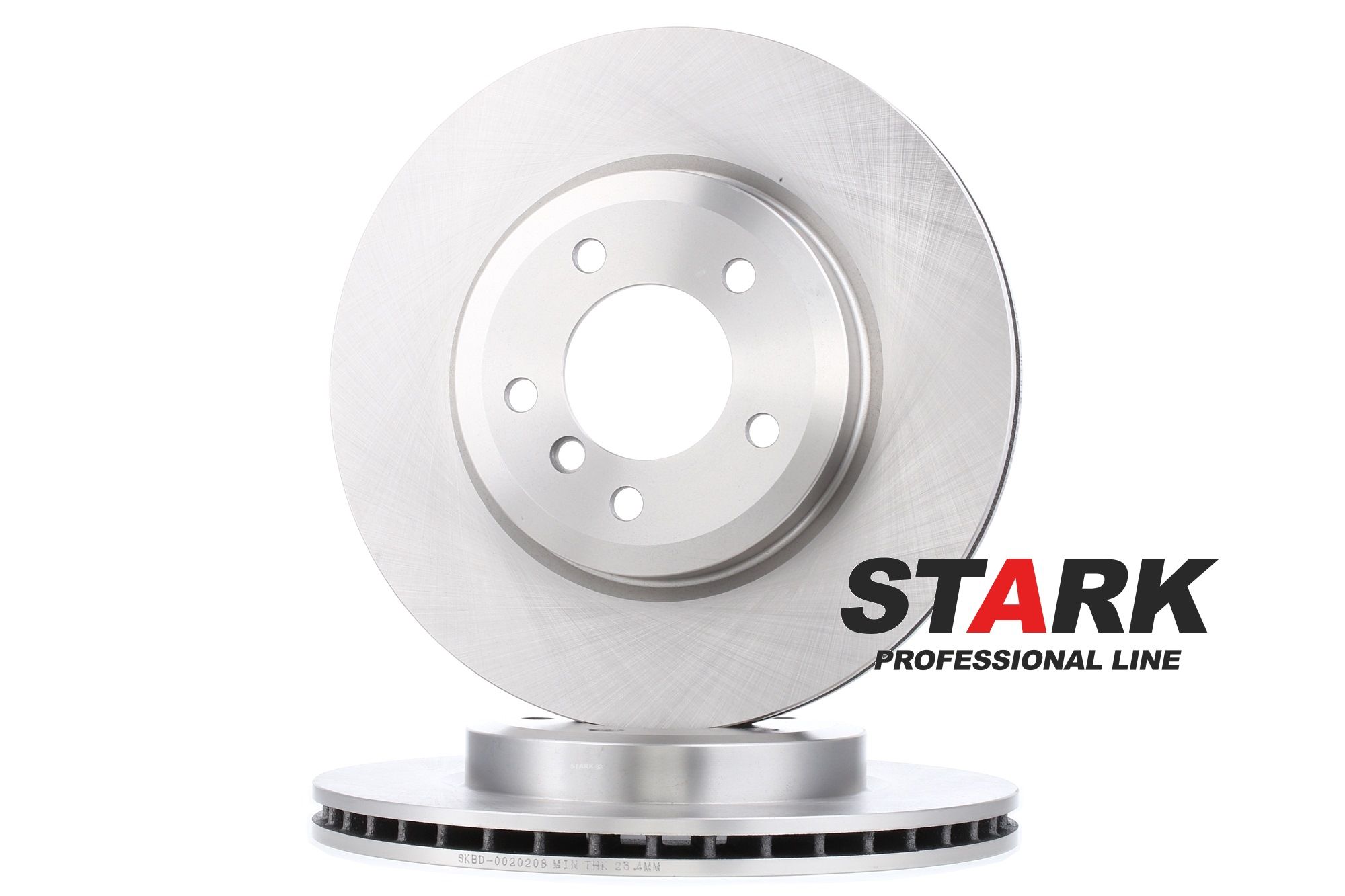 STARK SKBD-0020208 Brake disc Front Axle, 325,0x25mm, 5/6x120,0, internally vented, Uncoated
