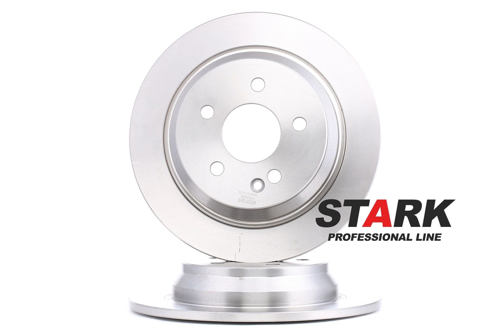 STARK SKBD-0020236 Brake disc Rear Axle, 296,0x10mm, 05/06x112, solid