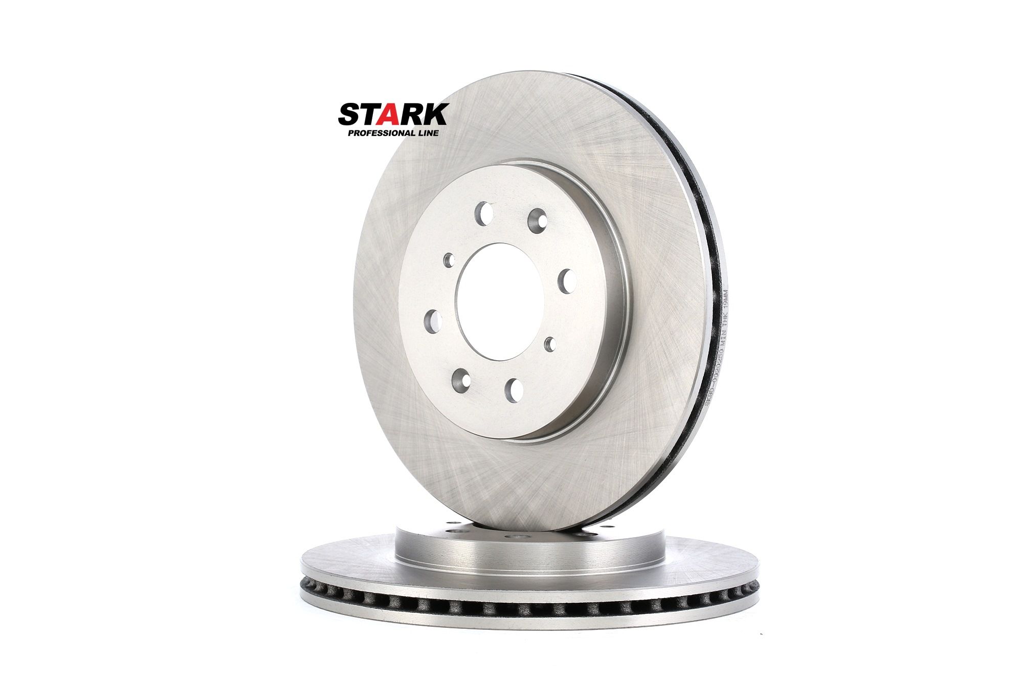 STARK Front Axle, 258x21,0mm, 4x100, internally vented, Uncoated Ø: 258mm, Num. of holes: 4, Brake Disc Thickness: 21,0mm Brake rotor SKBD-0020250 buy