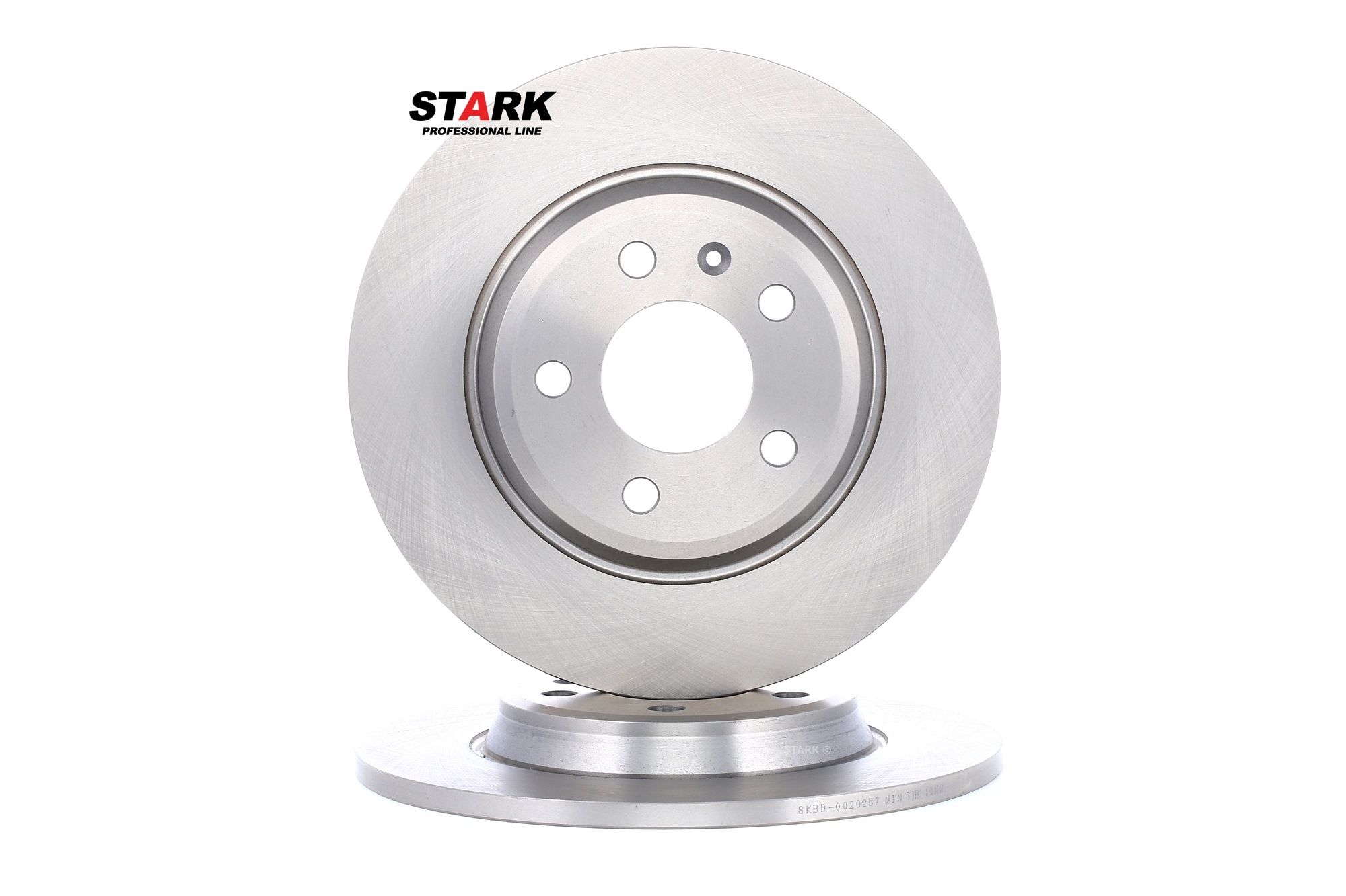 Zavorni kolut STARK 300x12,00mm, 5/6, polno, ne lakiran, brez vijakov - SKBD-0020257
