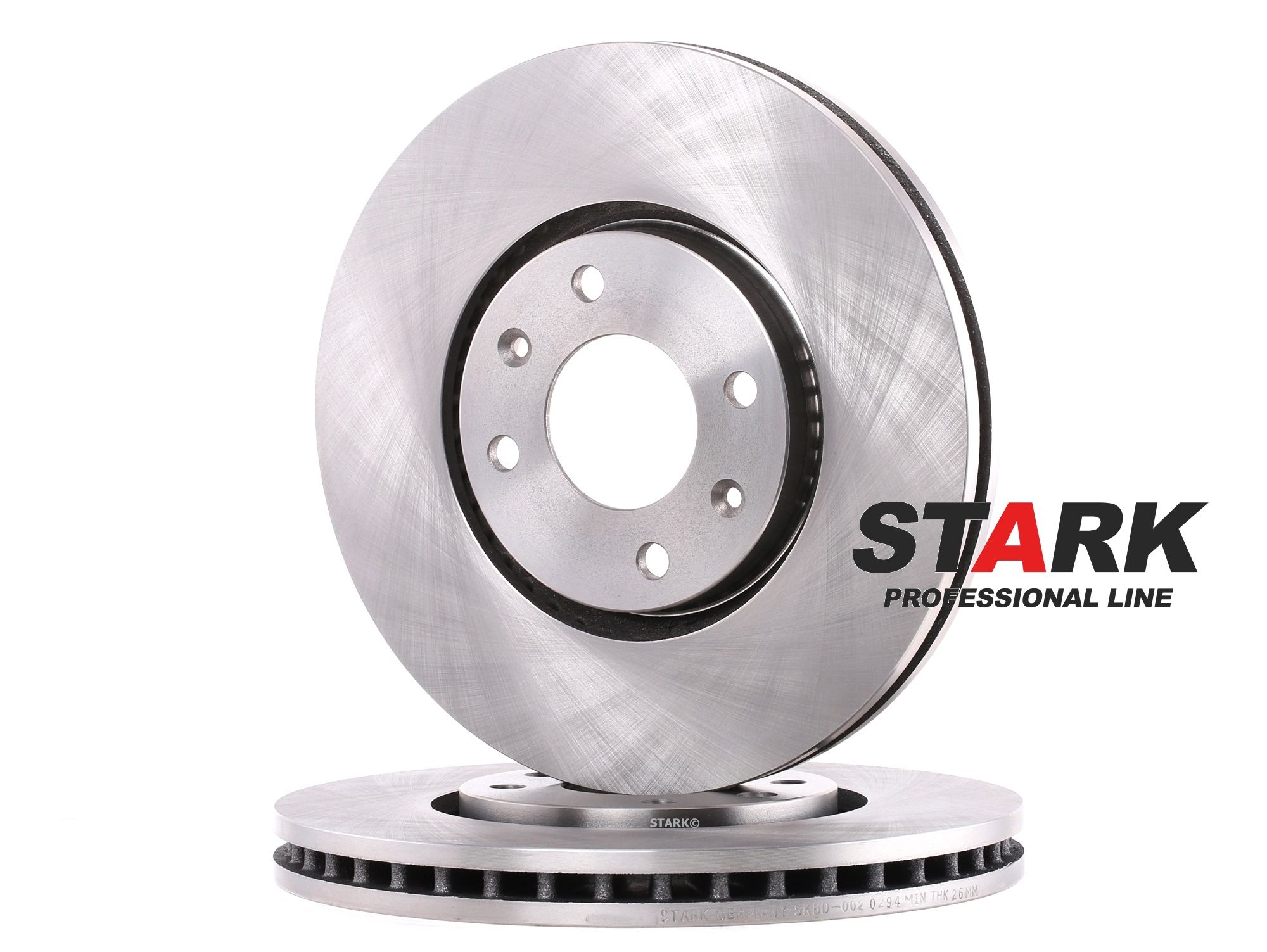 STARK SKBD-0020294 Brake disc Front Axle, 288,0x28mm, 4x108, Vented, Uncoated