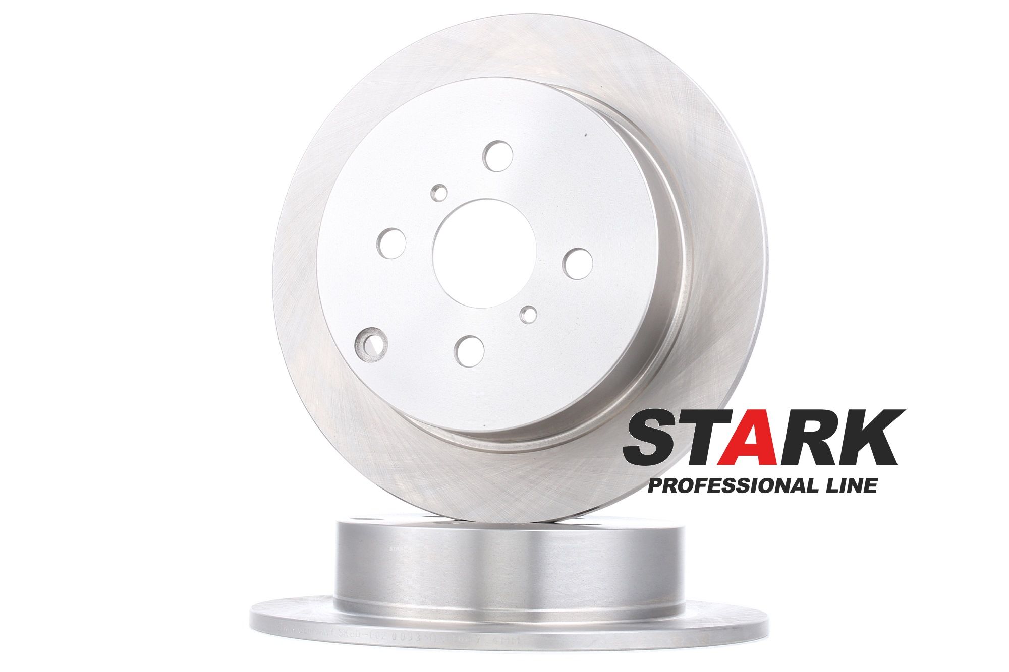 Set Pastiglie Freno Posteriori Stark Per Nissan Qashqai J10/J11 - Con Segnalatore Usura E Lamierino Anticigolio