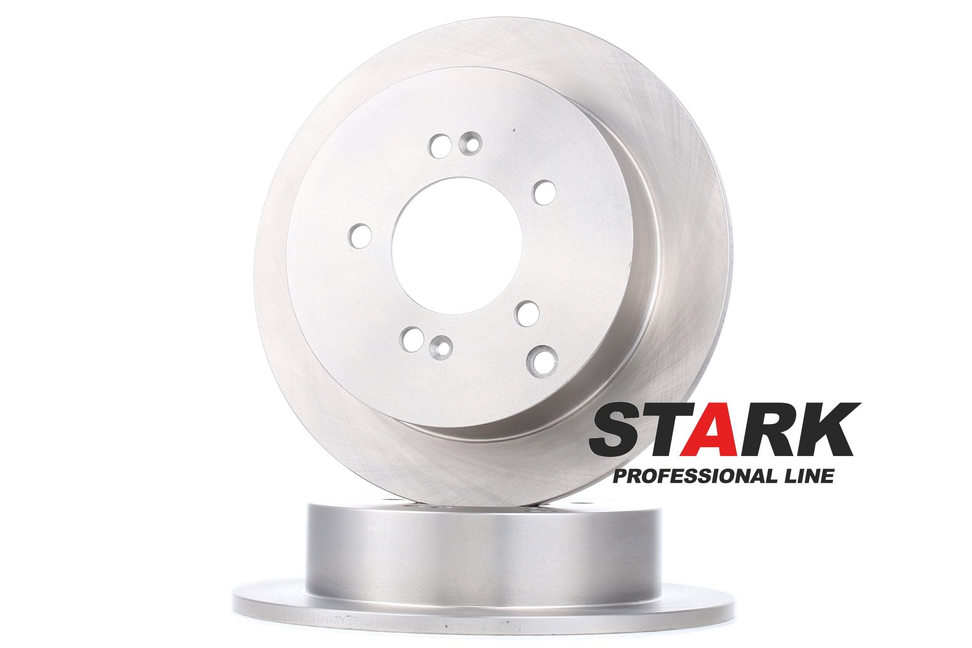 STARK SKBD-0020136 Brake disc Rear Axle, 284x10,1mm, 05/08x114,3, solid, Uncoated