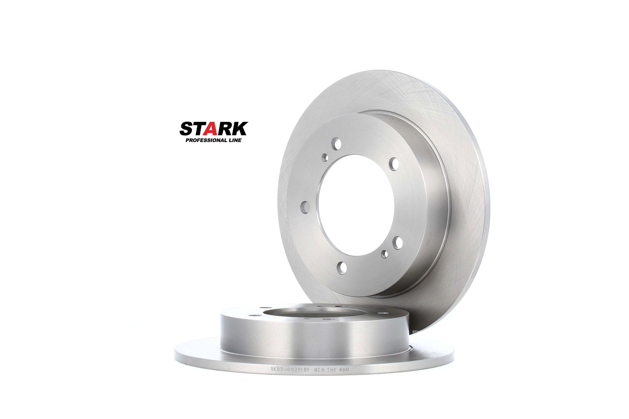 STARK SKBD-0020151 Brake disc Front Axle, 290x10mm, 5/7x140, solid, Uncoated