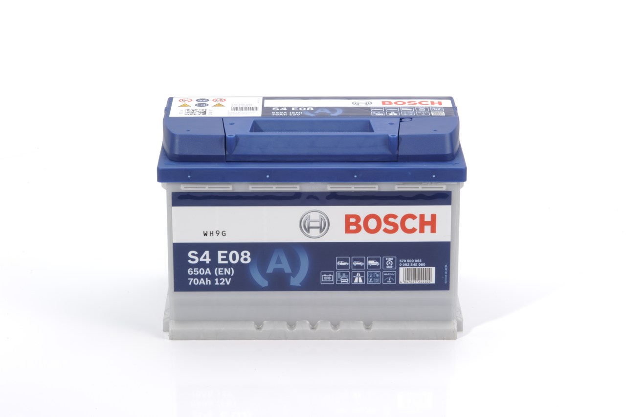 S4 E08 BOSCH S4 12V 70Ah 650A B13 EFB Battery Cold-test Current, EN: 650A, Voltage: 12V Starter battery 0 092 S4E 080 buy