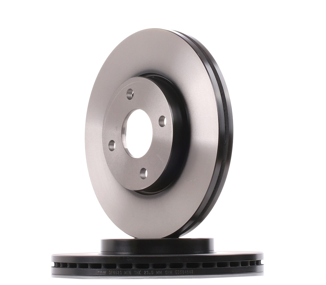 TRW 278x25mm, 4x108, Vented, Painted Ø: 278mm, Num. of holes: 4, Brake Disc Thickness: 25mm Brake rotor DF6520 buy