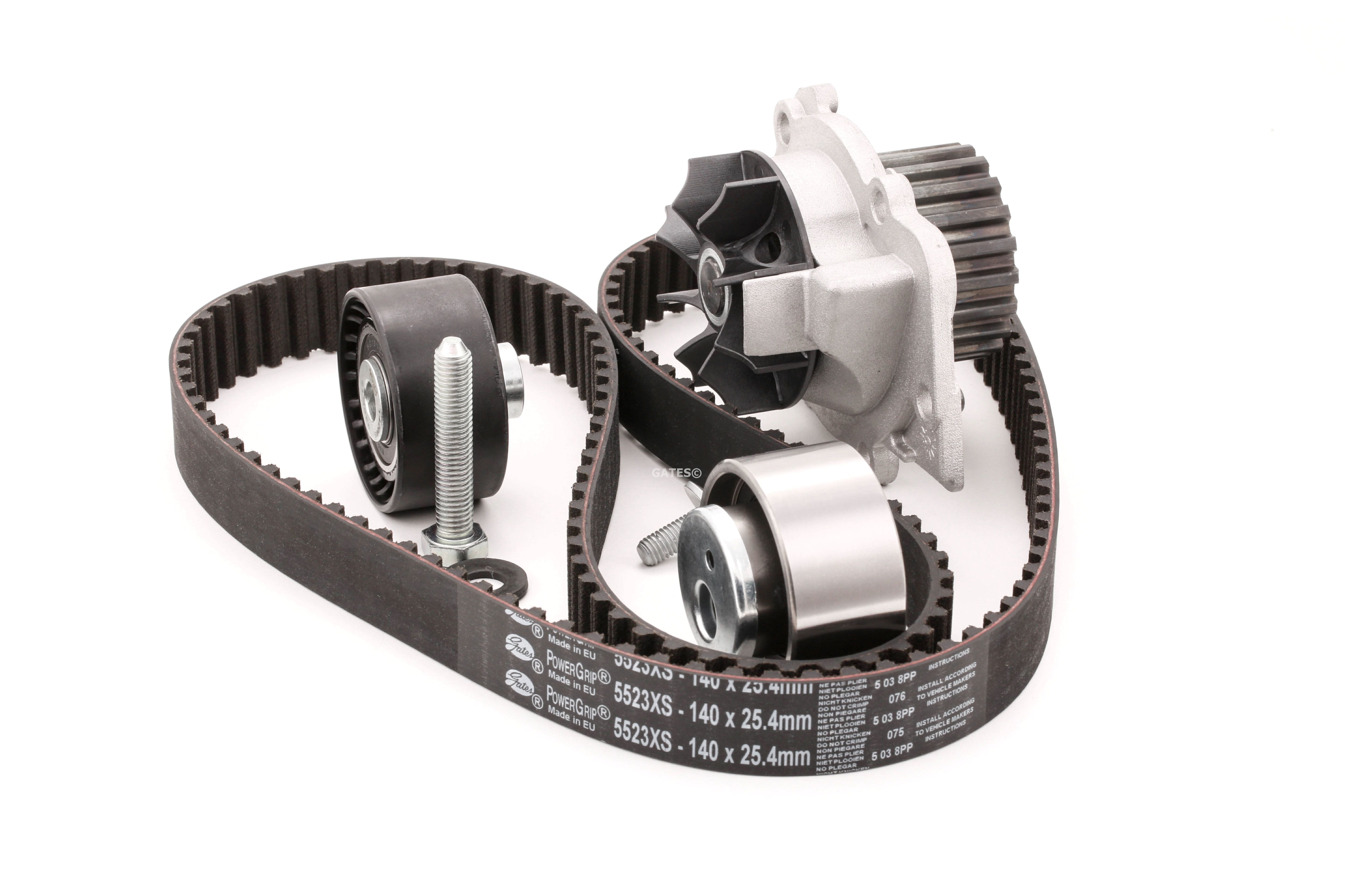 Buy cheap OEM parts: Water pump and timing belt kit GATES KP25523XS