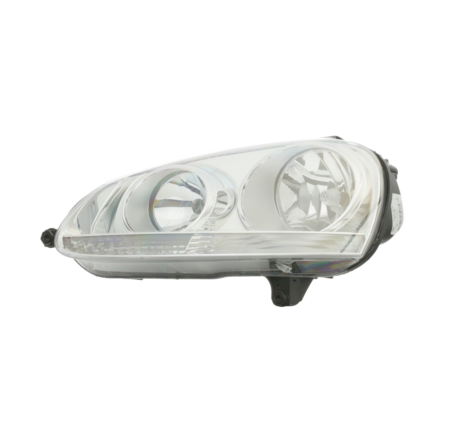 HELLA 1EG 247 007-571 Headlight Left, W5W, H7/H7, PY21W, Halogen, 12V, white, with low beam, with high beam, with indicator, with position light, for right-hand traffic, without bulb holder, with motor for headlamp levelling, without bulbs