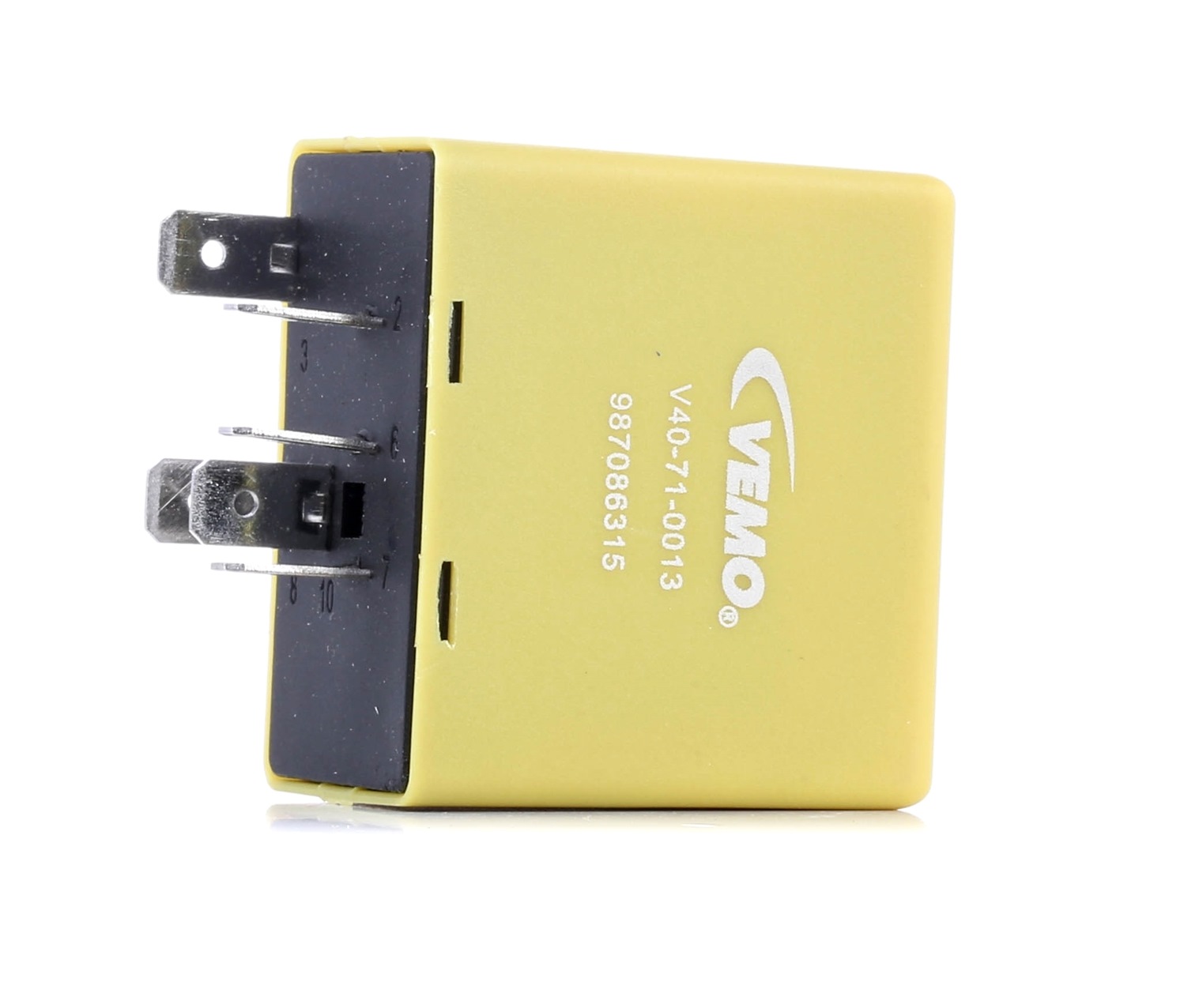 VEMO V40-71-0013 Indicator relay 12V, Electric, yellow, Original VEMO Quality