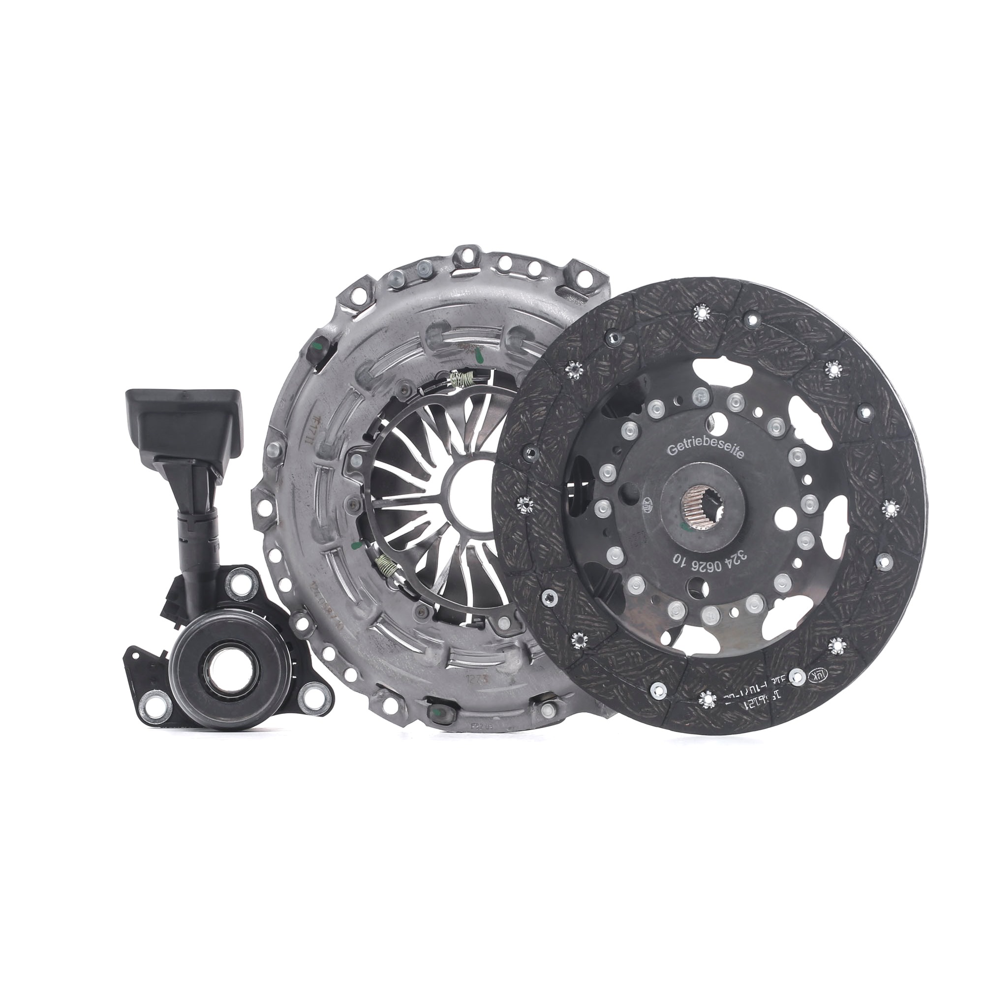 LuK for engines with dual-mass flywheel, with central slave cylinder, Requires special tools for mounting, Check and replace dual-mass flywheel if necessary., with automatic adjustment, 240mm Ø: 240mm Clutch replacement kit 624 3527 33 buy