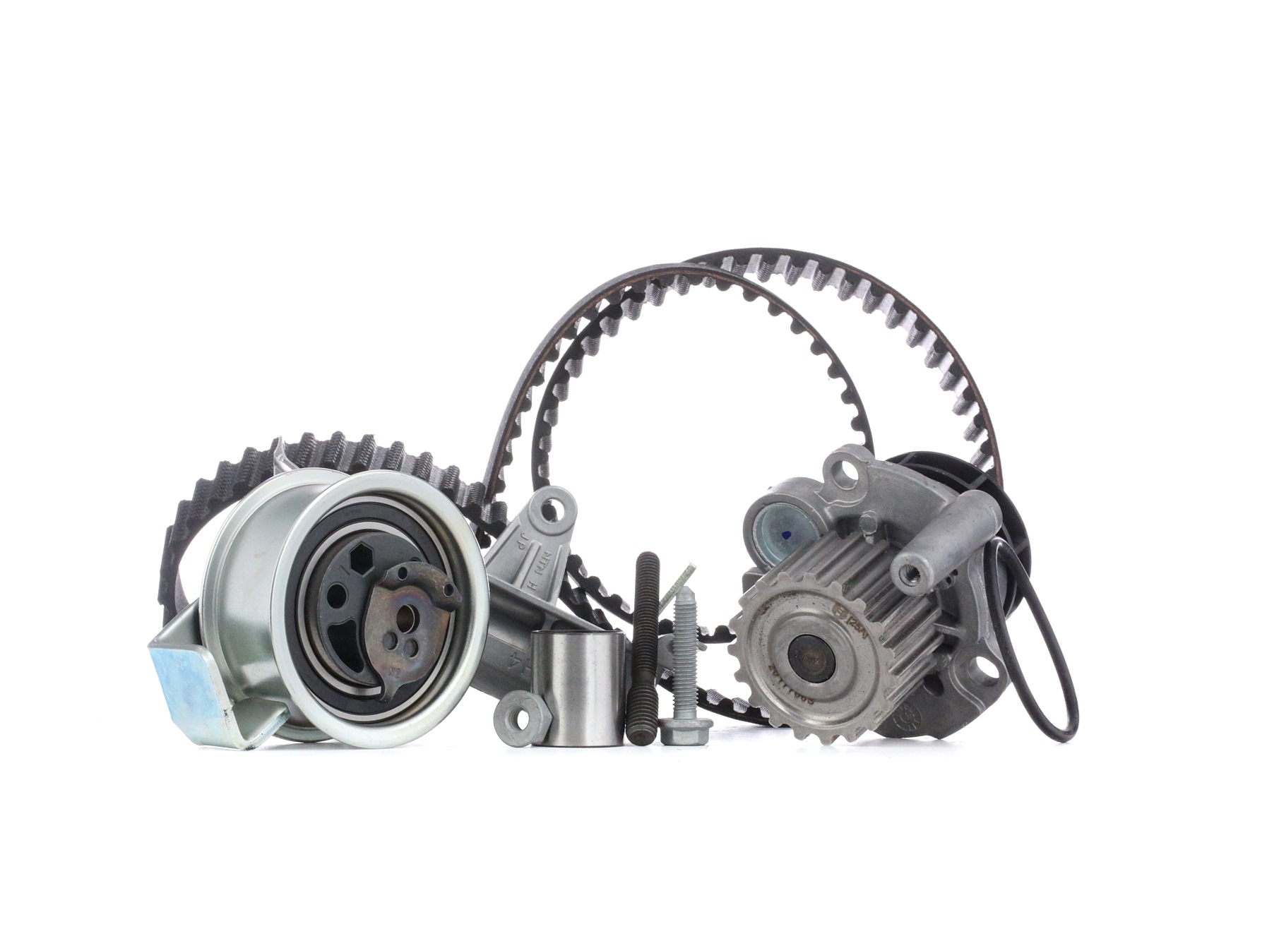 Great value for money - BOSCH Water pump and timing belt kit 1 987 946 475