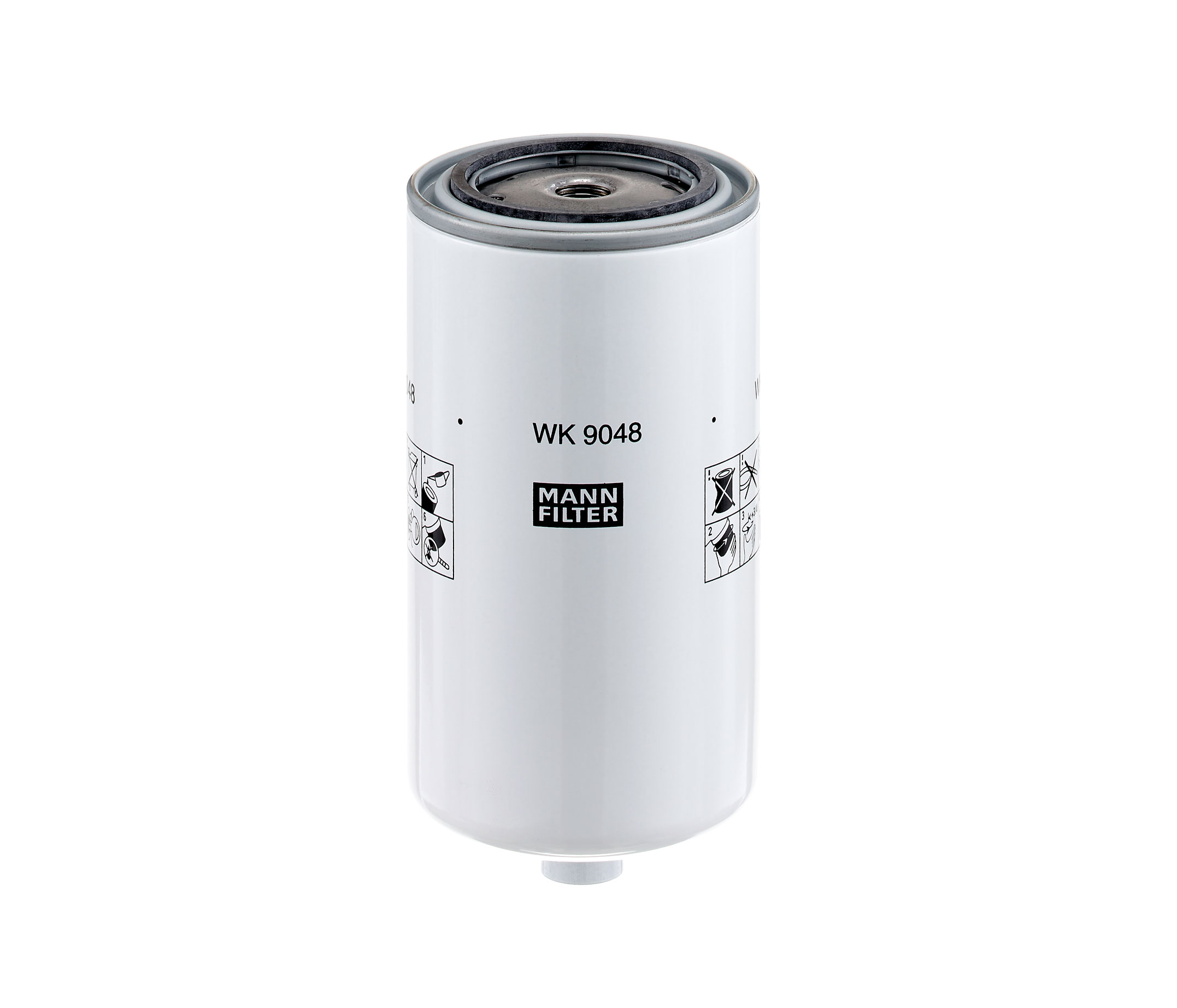 Comprar MANN-FILTER con junta Altura: 184mm Filtro combustible WK 9048 x