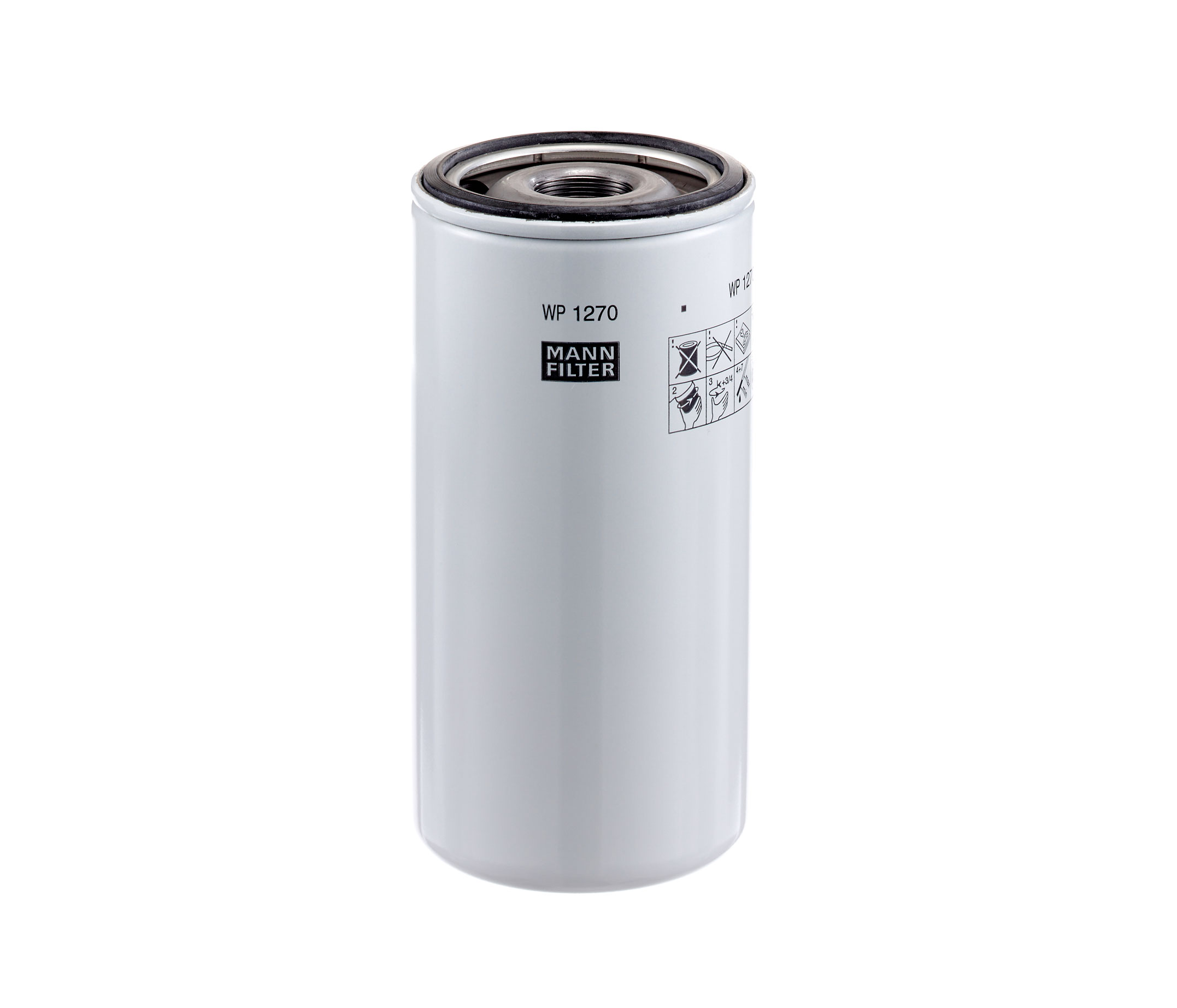 MANN-FILTER Filtro de óleo WP 1270 - compre com um desconto de