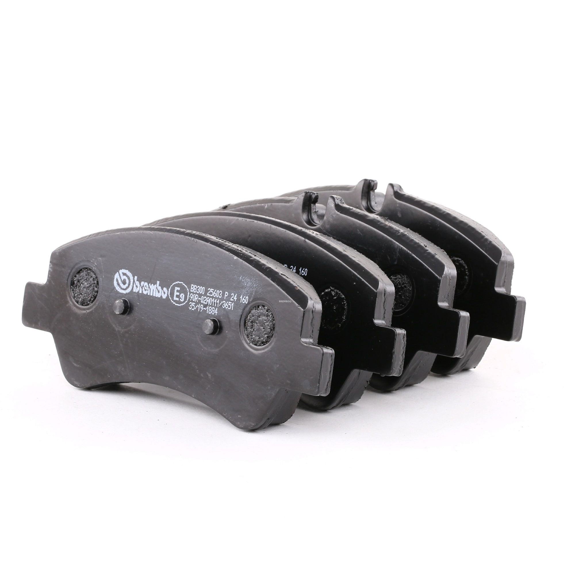 Brembo S 24 534 – Ganascia Freno Posteriore Per Auto, Con Leva Freno A Mano, Diametro 228.6 Mm, Larghezza 42 Mm, Omologata ECE-R90