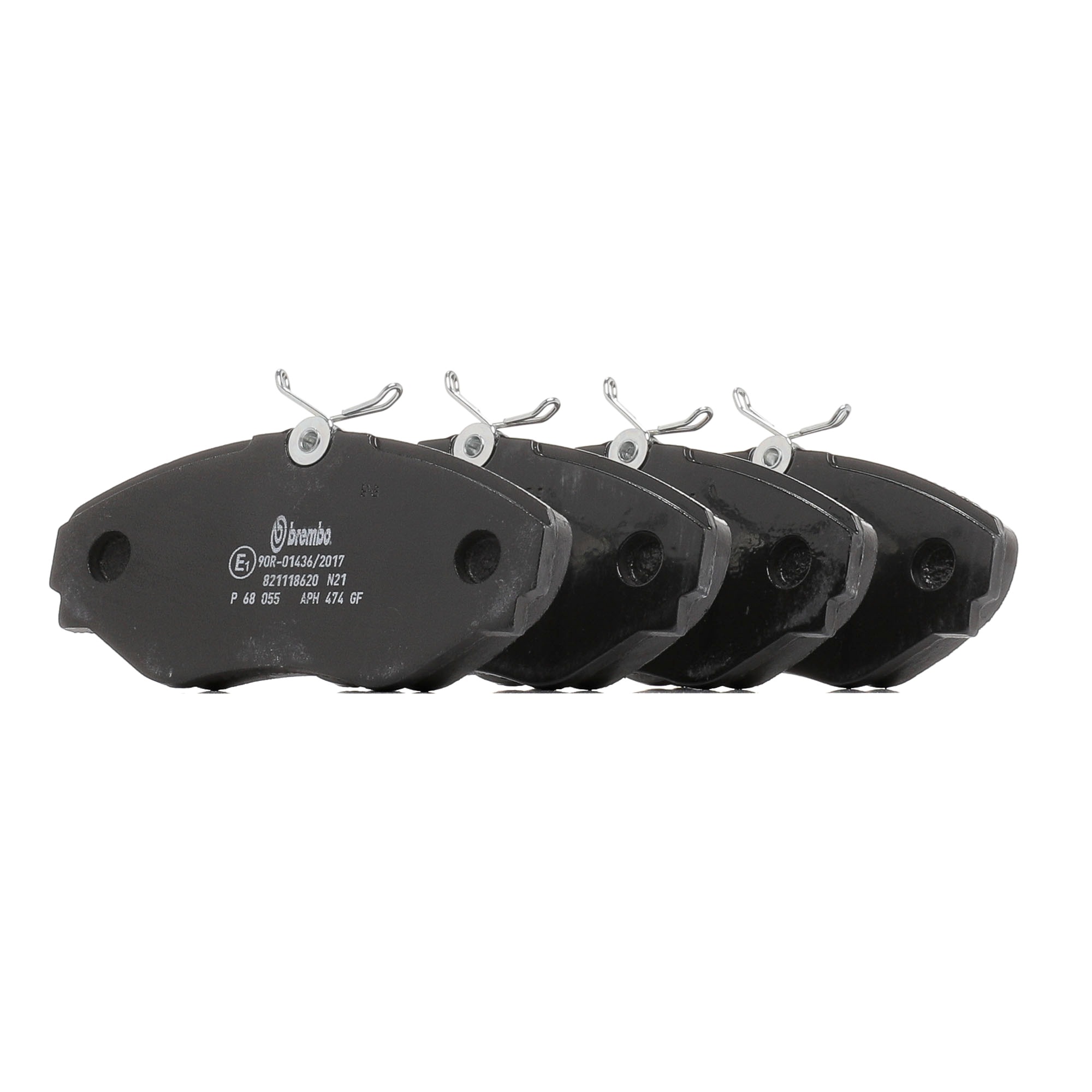 BREMBO P 68 055 Stabdžių kaladėlės pigu parduotuvė