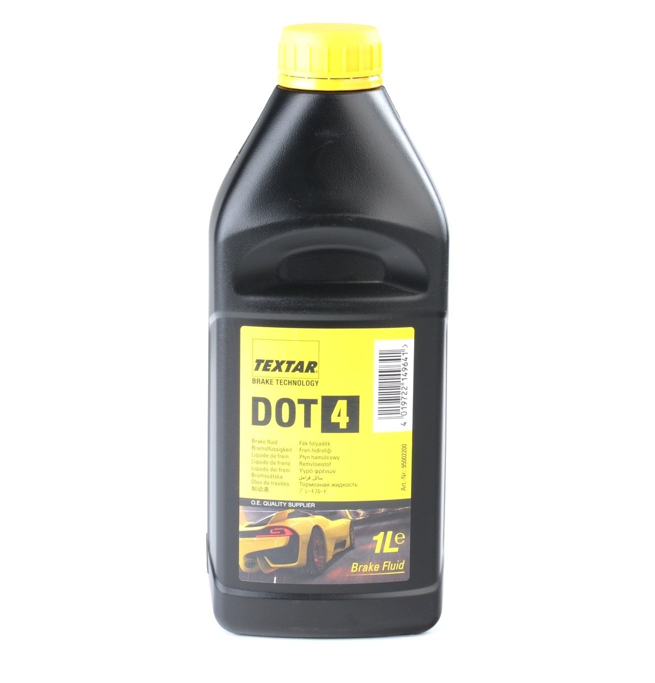 Liquide de frein TEXTAR DOT 4 95002200