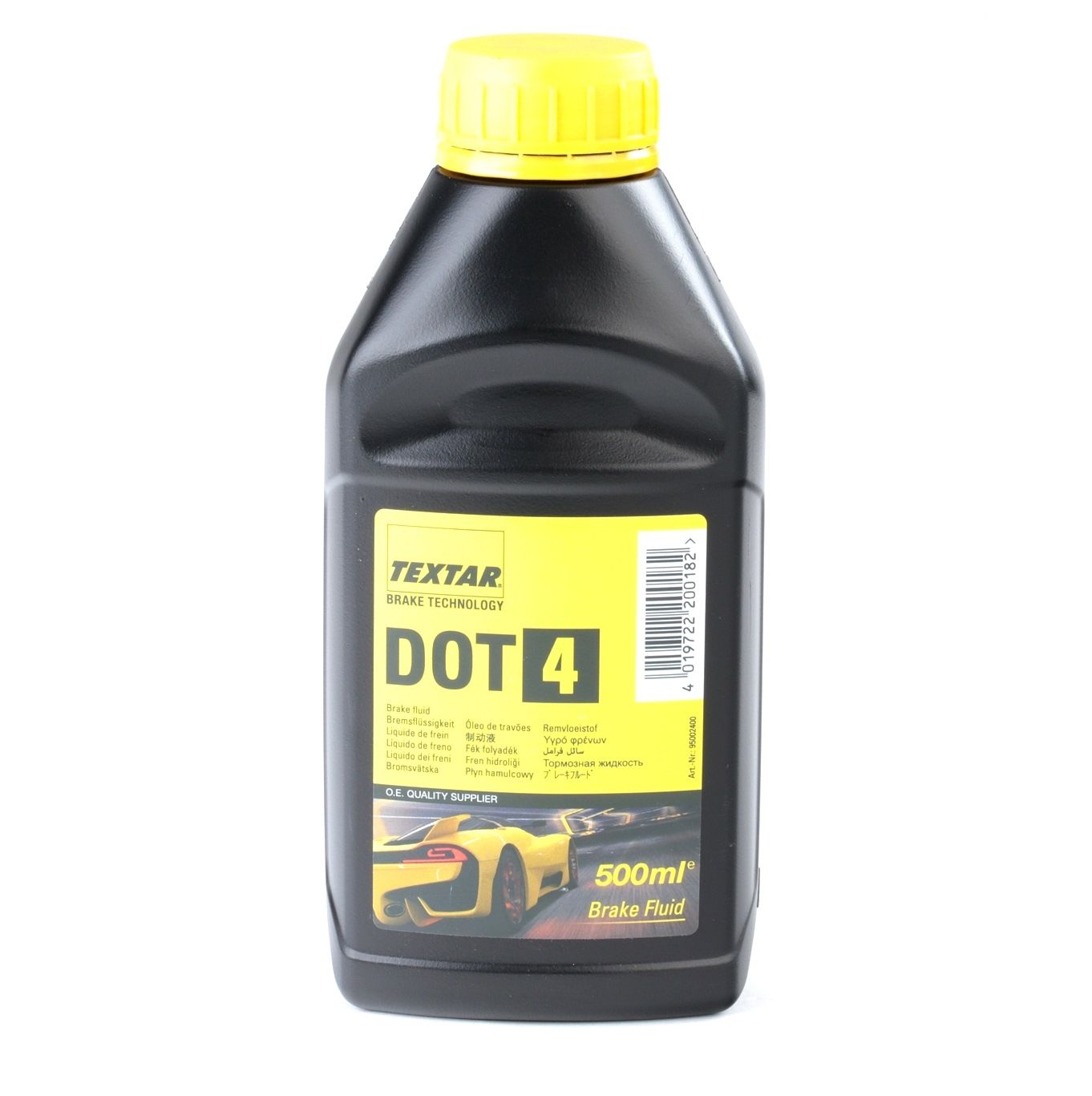TEXTAR DOT 4 95002400 Remvloeistof 0,5L