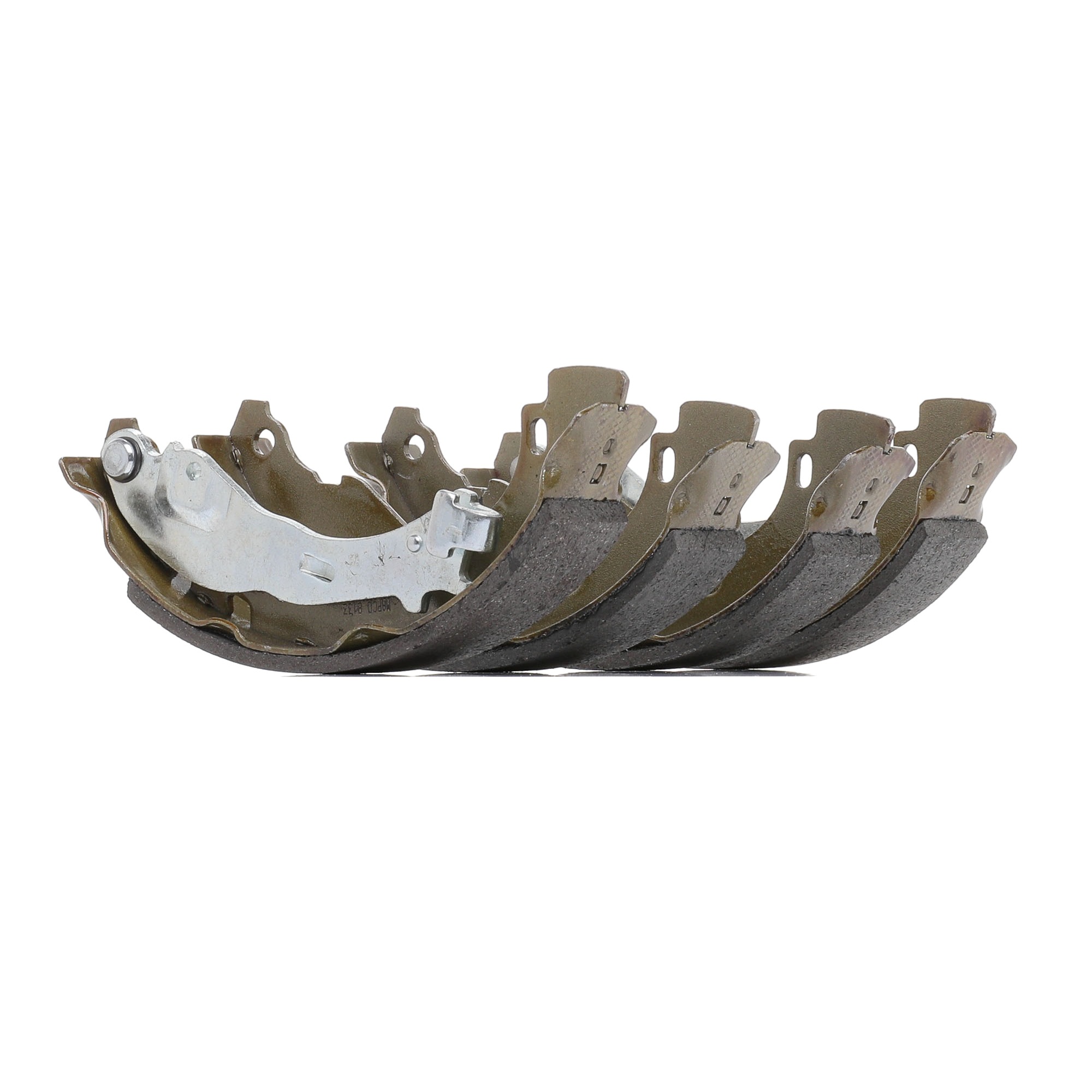 MAPCO 8133 Bremsbackensatz Hinterachse, 203 x 38 mm