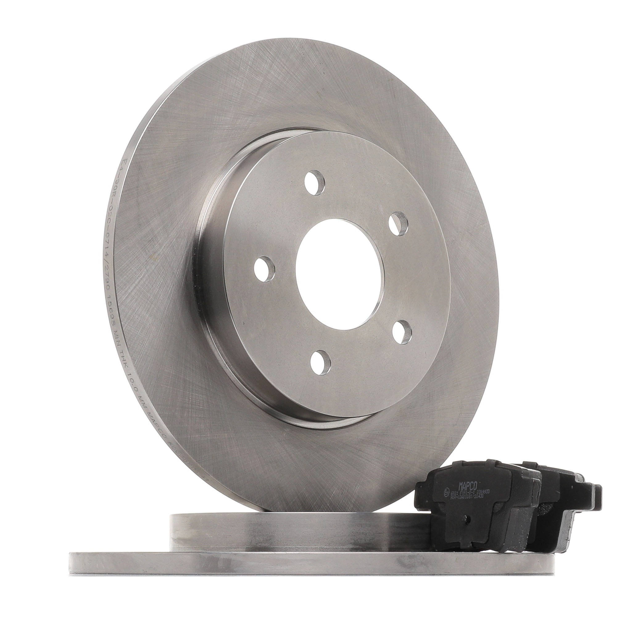 Achat de 47689 MAPCO Essieu arrière, Plein, contact de signal d'usure exclu Ø: 280mm, Épaisseur du disque de frein: 12mm Disques et plaquettes de freins 47689 bon marché