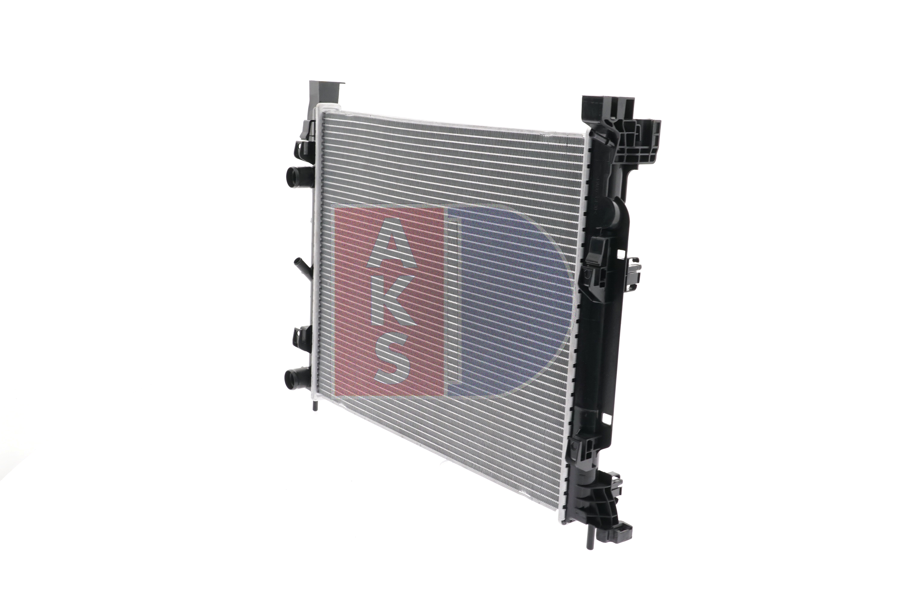 AKS DASIS 180086N Engine radiator 560 x 480 x 26 mm, Brazed cooling fins