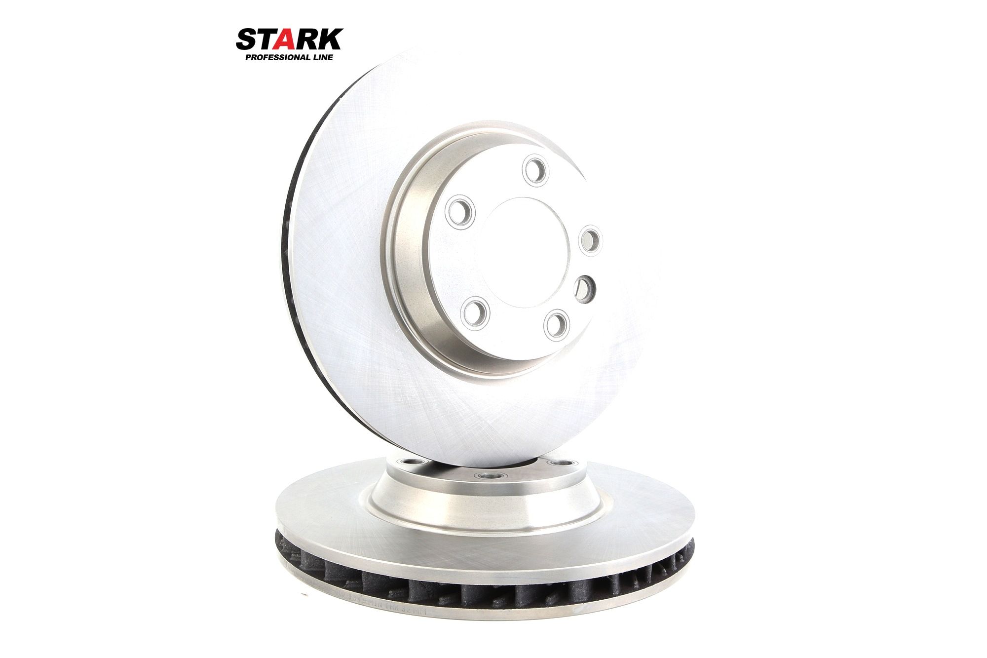 STARK SKBD-0020349 Brake disc Front Axle Left, 350x34mm, 5, 5/6x130, Vented