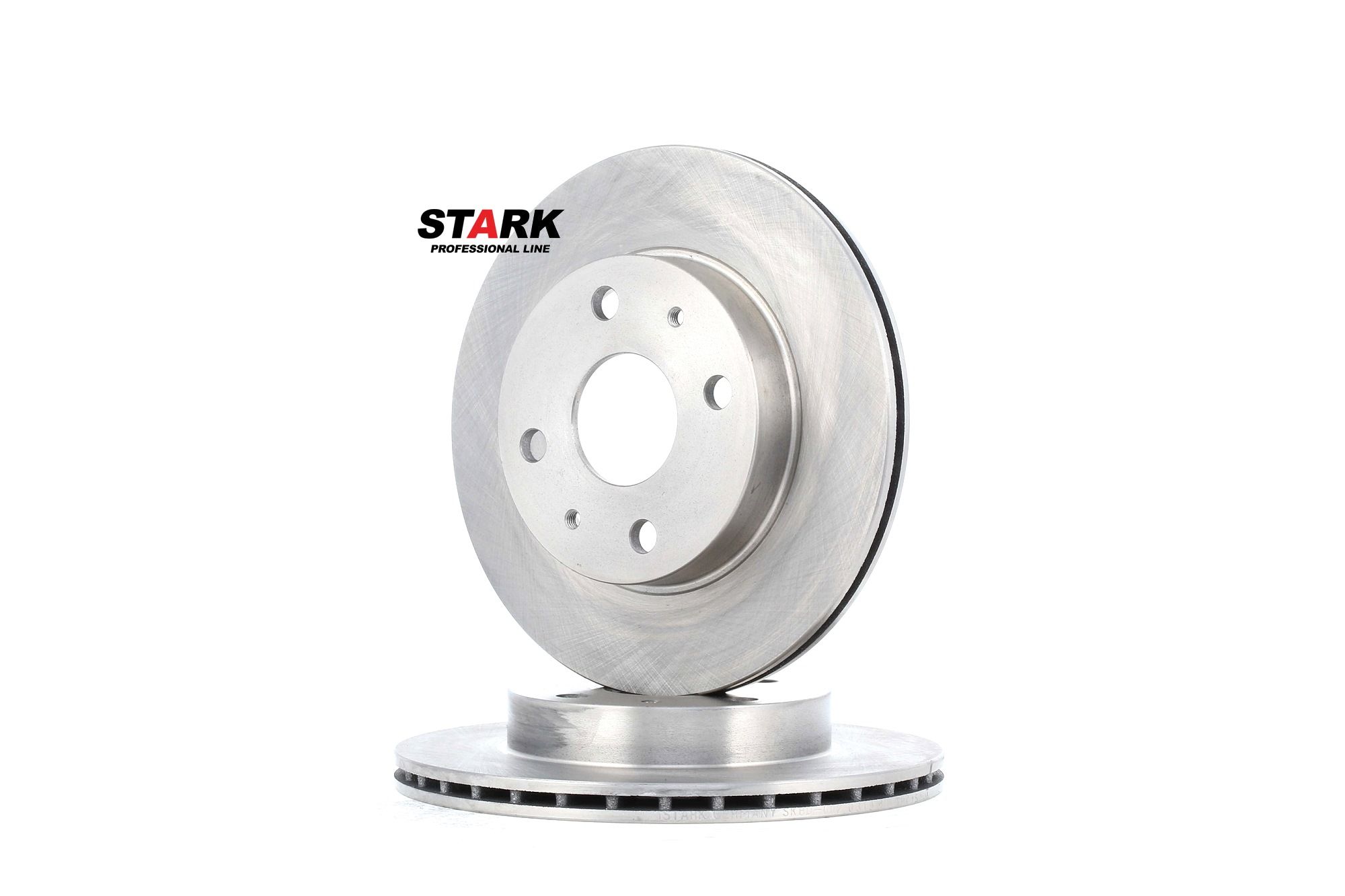 STARK SKBD-0020319 Brake disc Front Axle, 234,0x16mm, 4/6, internally vented, Uncoated