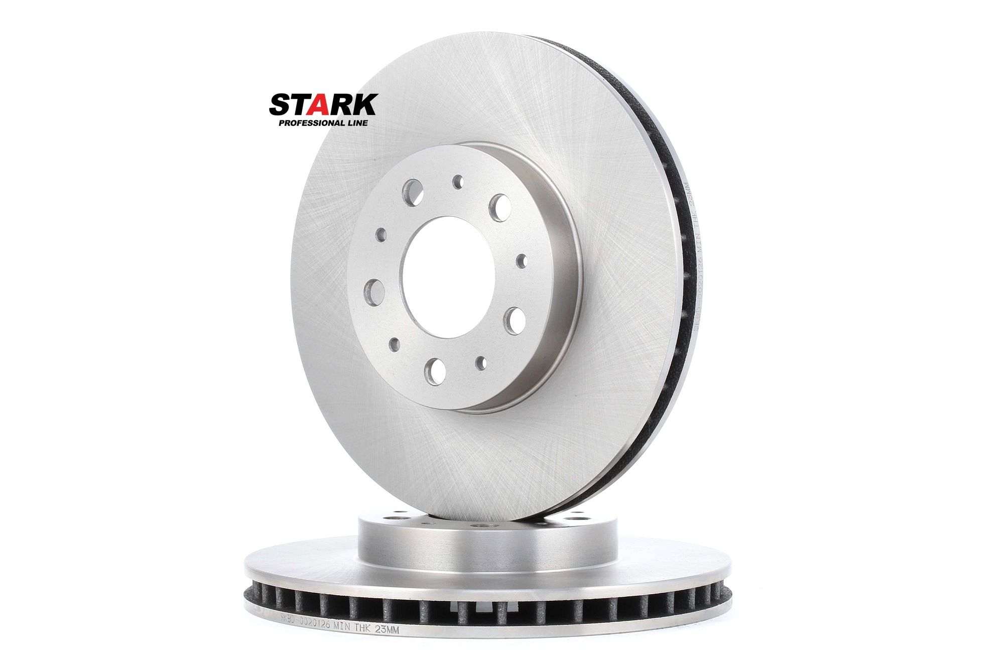 STARK SKBD-0020126 Brake disc Front Axle, 280,3x26mm, 5x108, Vented, Uncoated