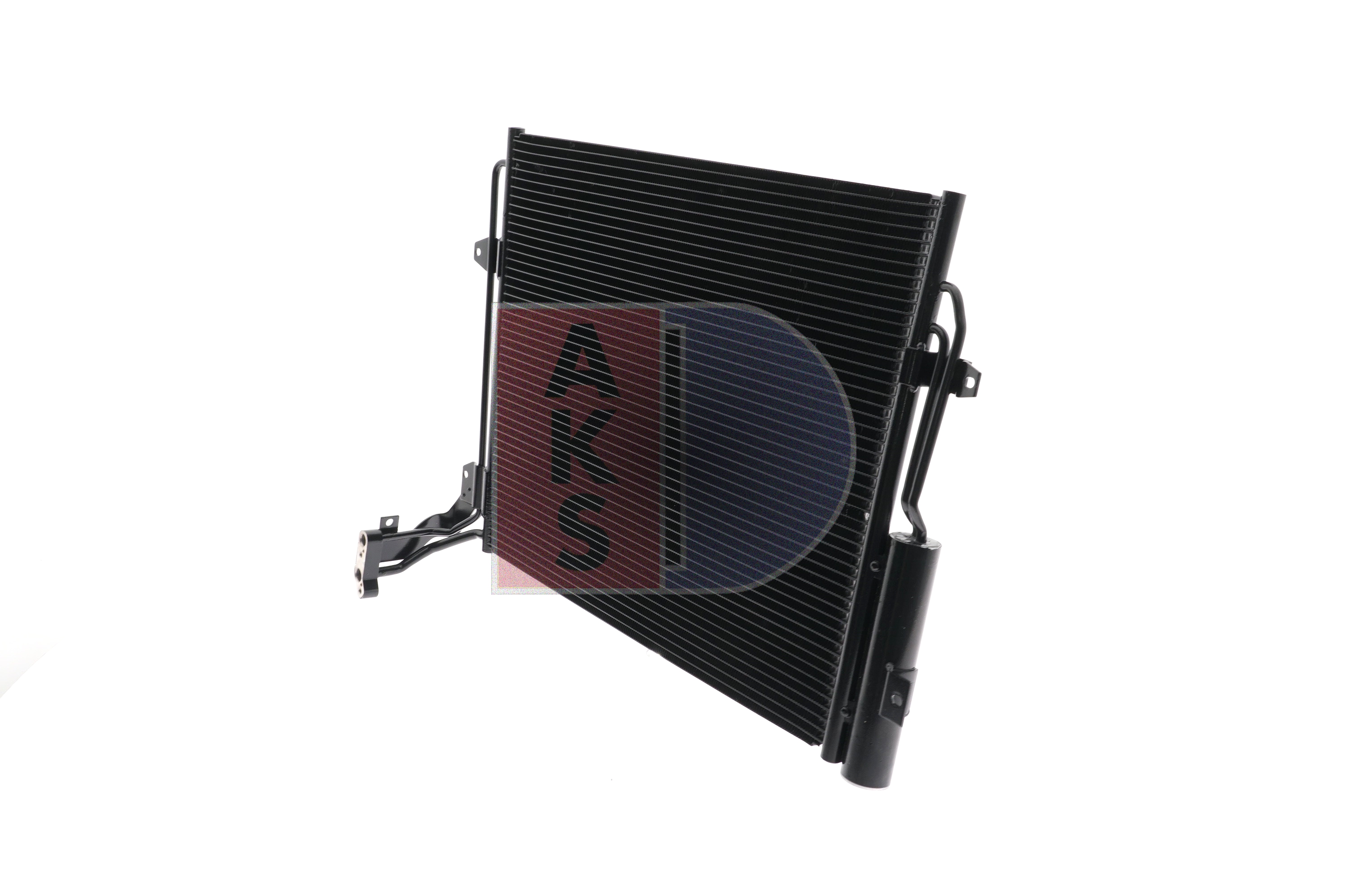 042027N AKS DASIS AC condenser SEAT with dryer, 15,4mm, 13,7mm, Aluminium, 565mm