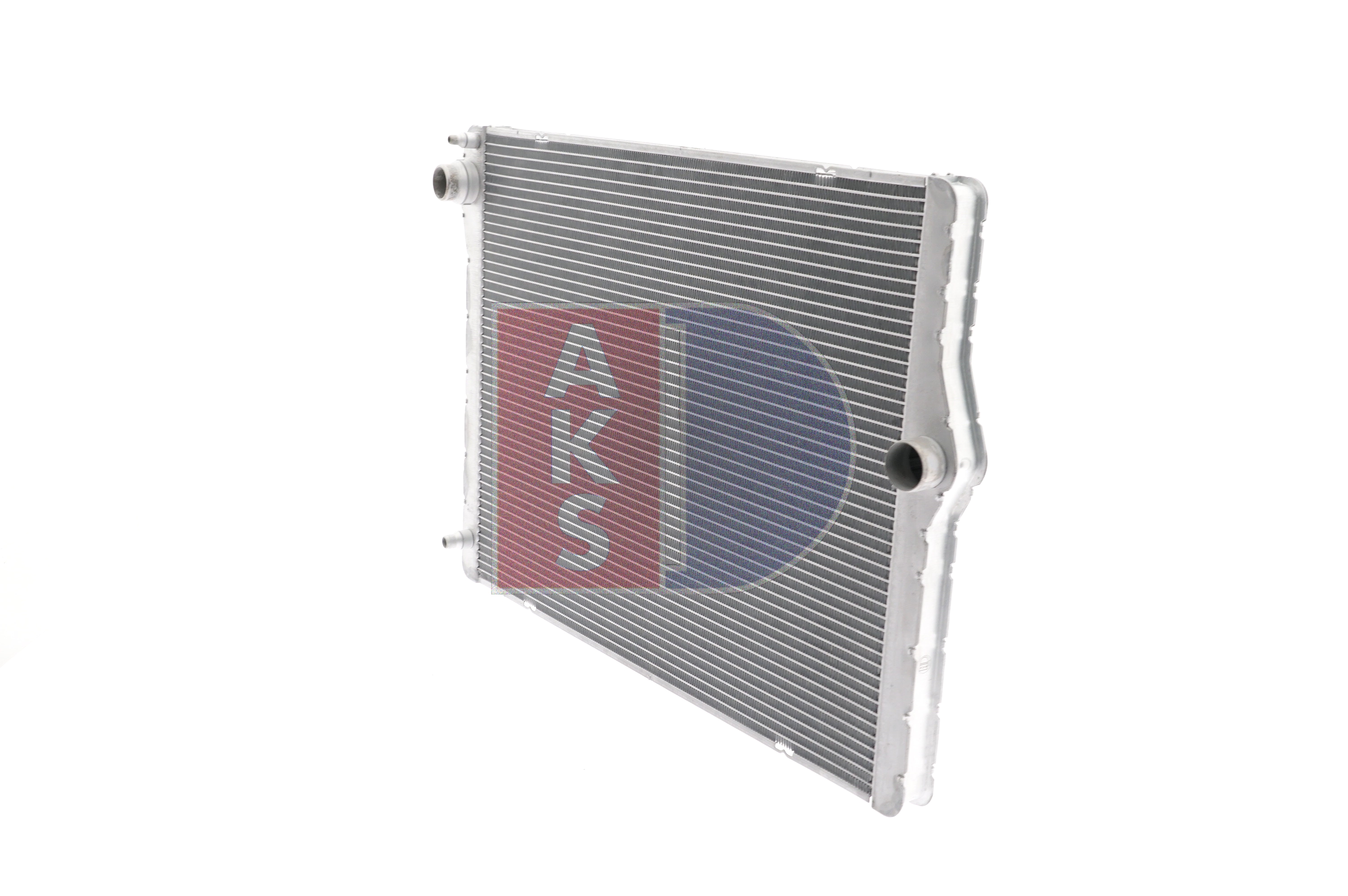 AKS DASIS 050063N Engine radiator for vehicles with/without air conditioning, 607 x 492 x 32 mm, Manual-/optional automatic transmission, Brazed cooling fins