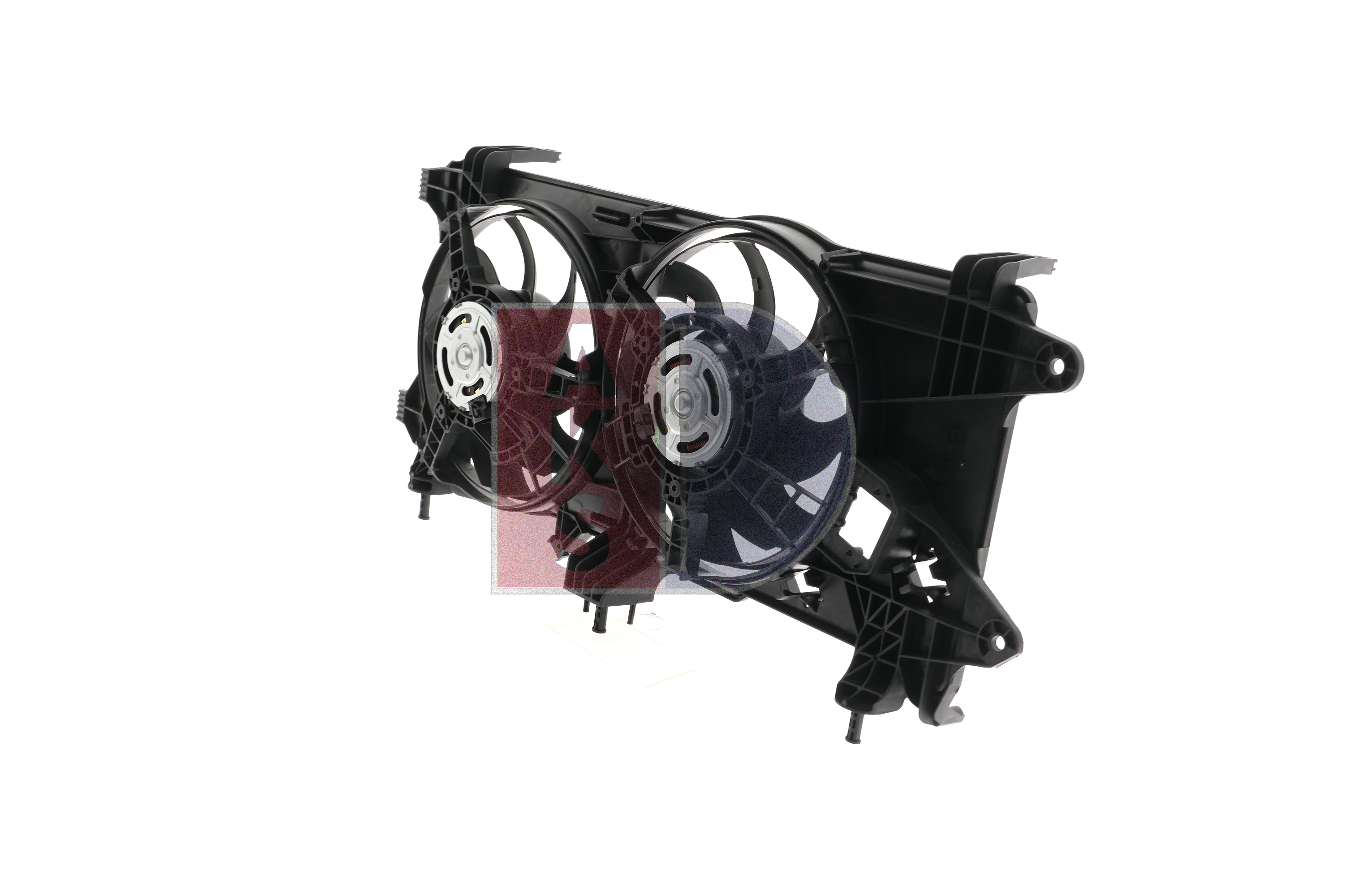 AKS DASIS 088058N Kühlerlüfter Ø: 275 mm, 12V, 270/180W, mit Kühlerlüfterrahmen (Zarge)