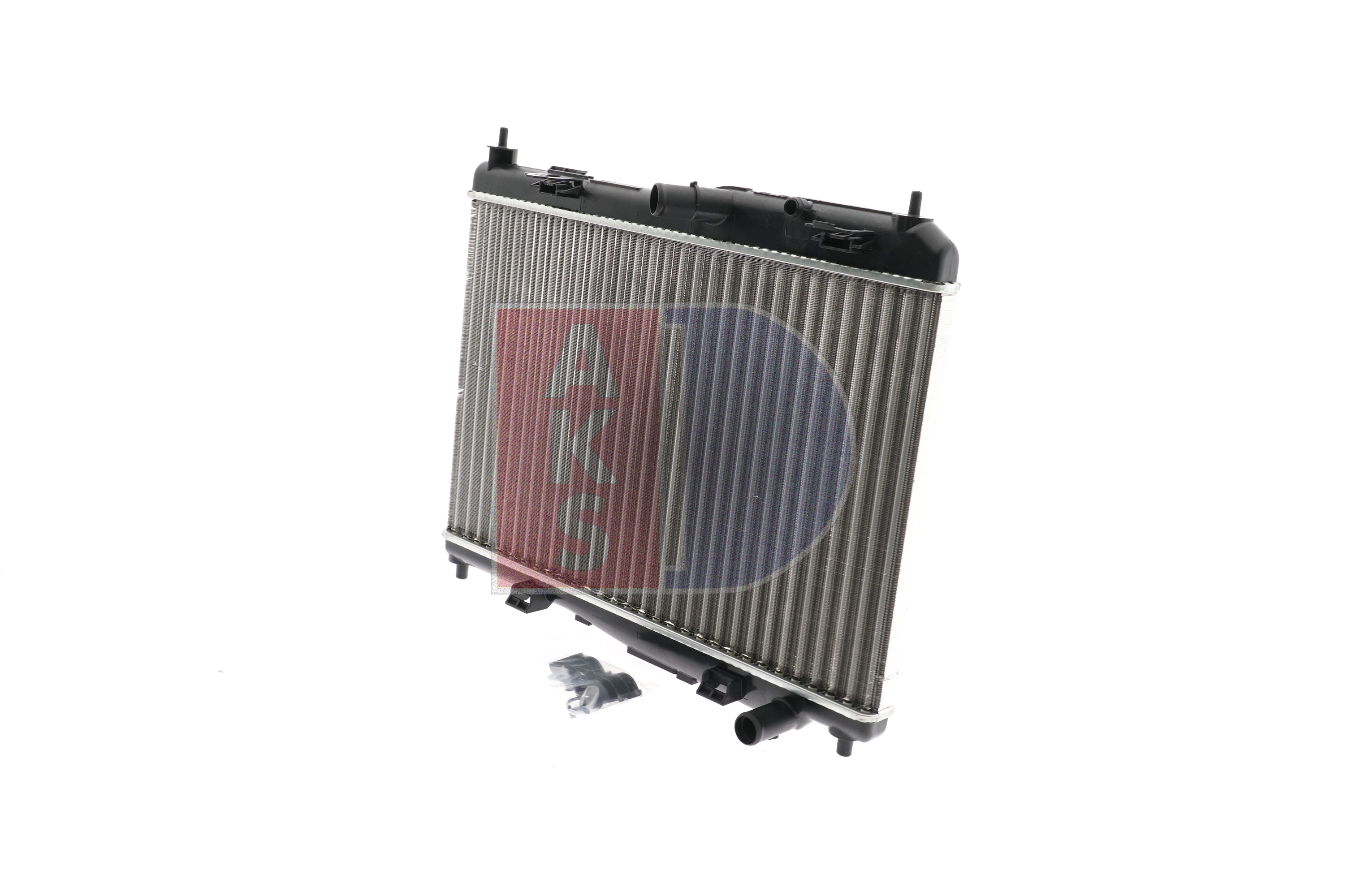 AKS DASIS 090082N Engine radiator Aluminium, 560 x 355 x 25 mm, Mechanically jointed cooling fins