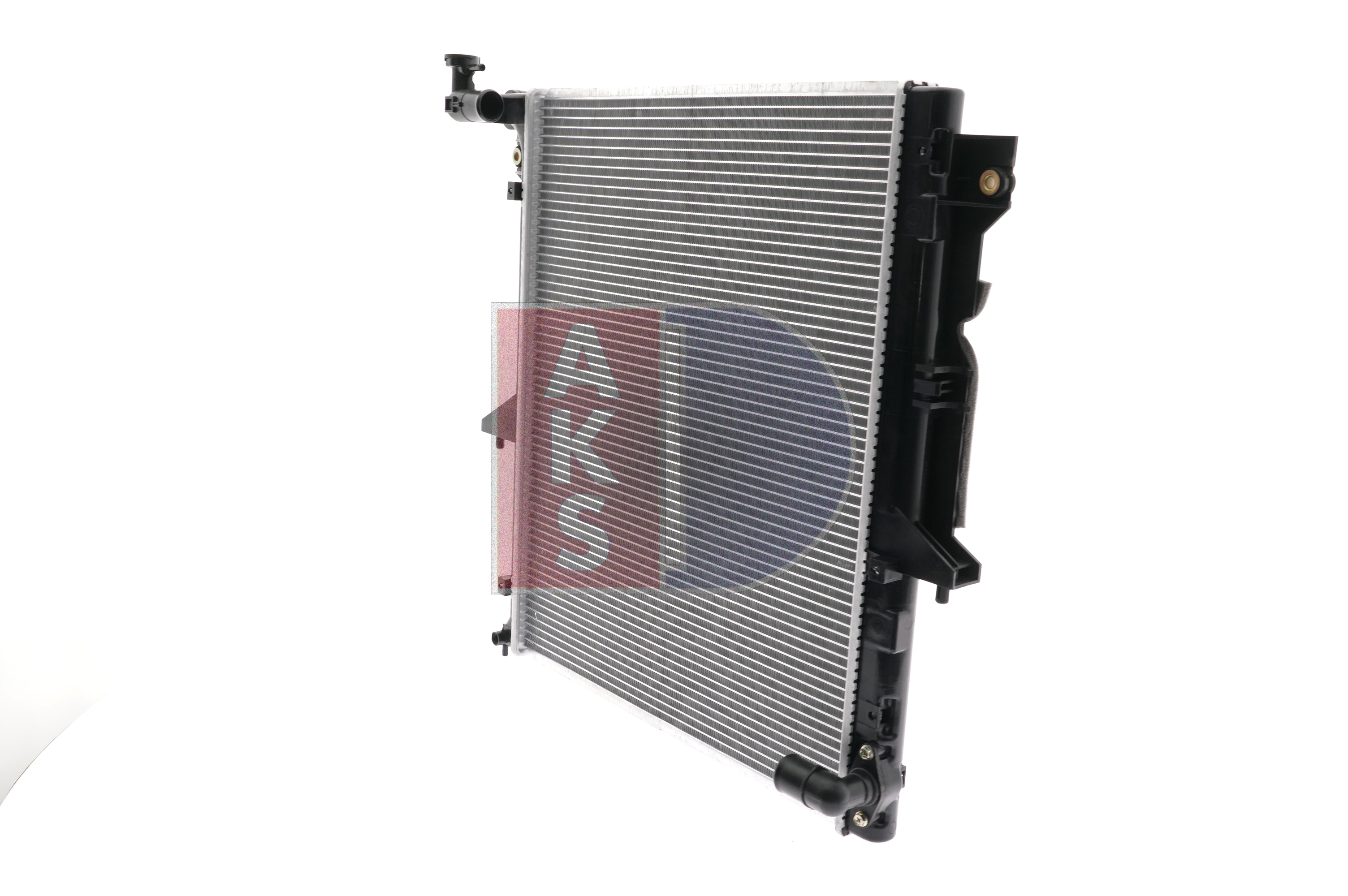 AKS DASIS 140098N Engine radiator Aluminium, 525 x 635 x 16 mm, Brazed cooling fins