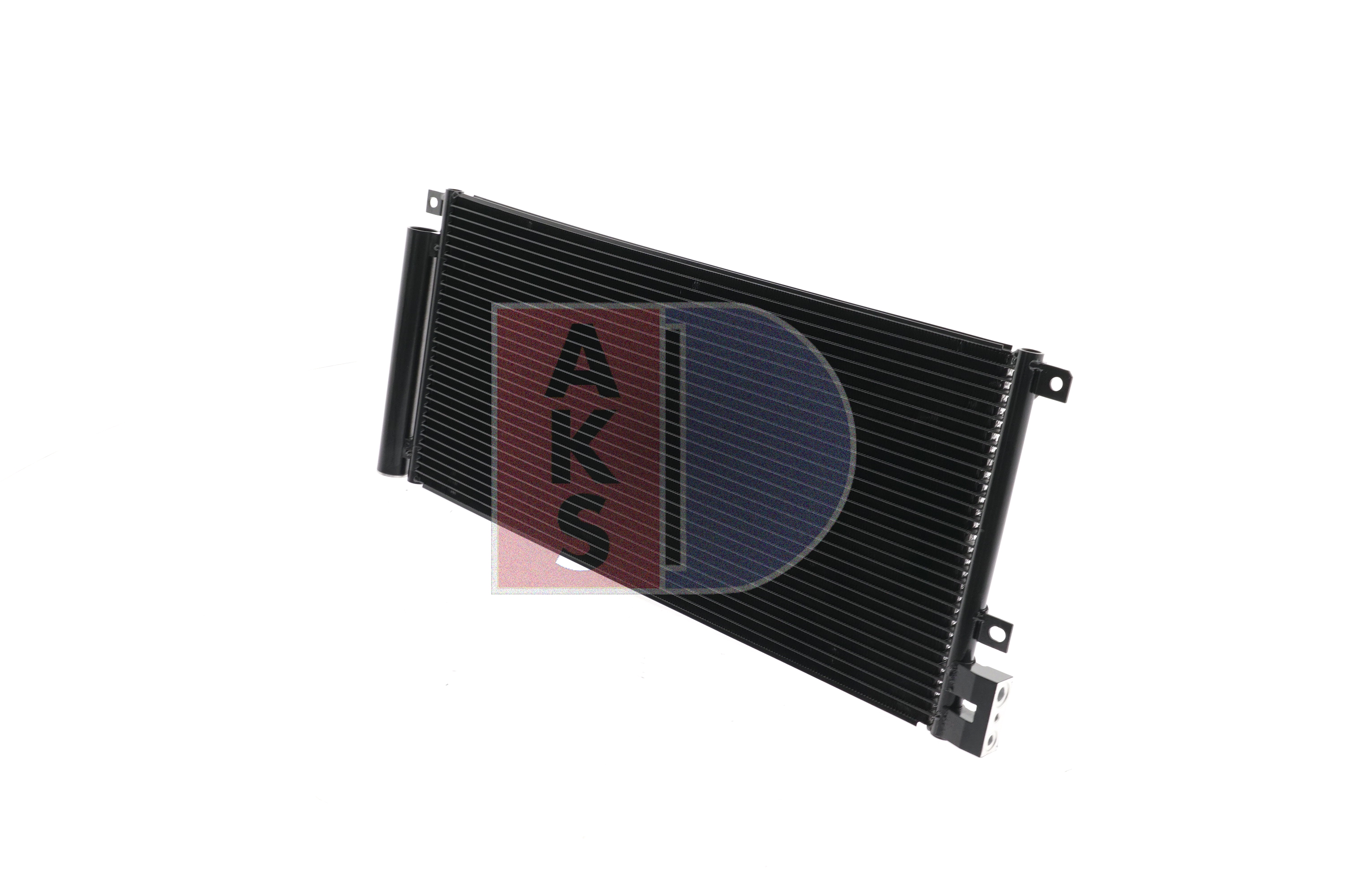 AC condenser AKS DASIS with dryer, 11,8mm, 8,5mm, Aluminium, 650mm, R 134a - 152051N