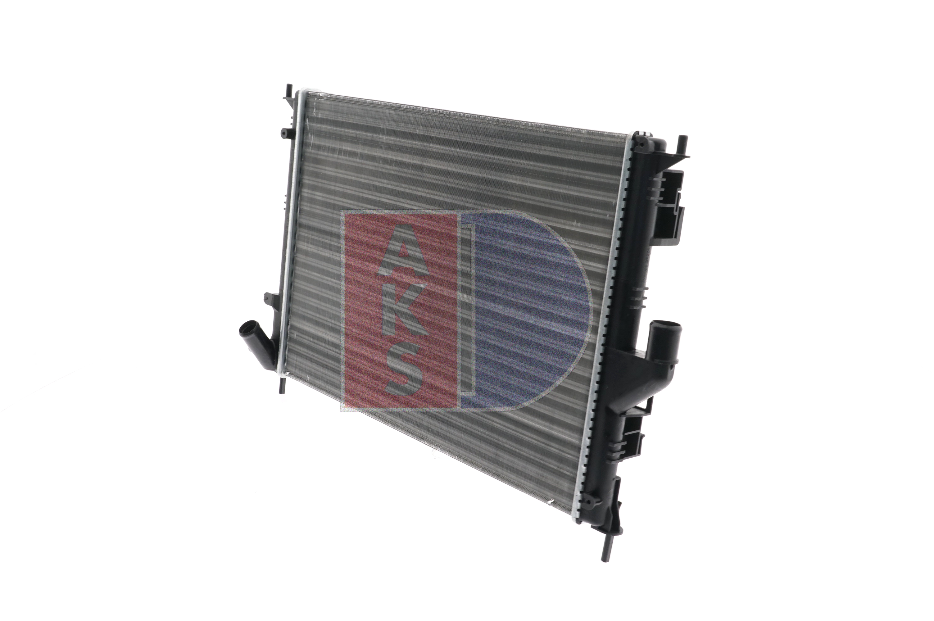 AKS DASIS 180081N Engine radiator 585 x 406 x 16 mm, Mechanically jointed cooling fins