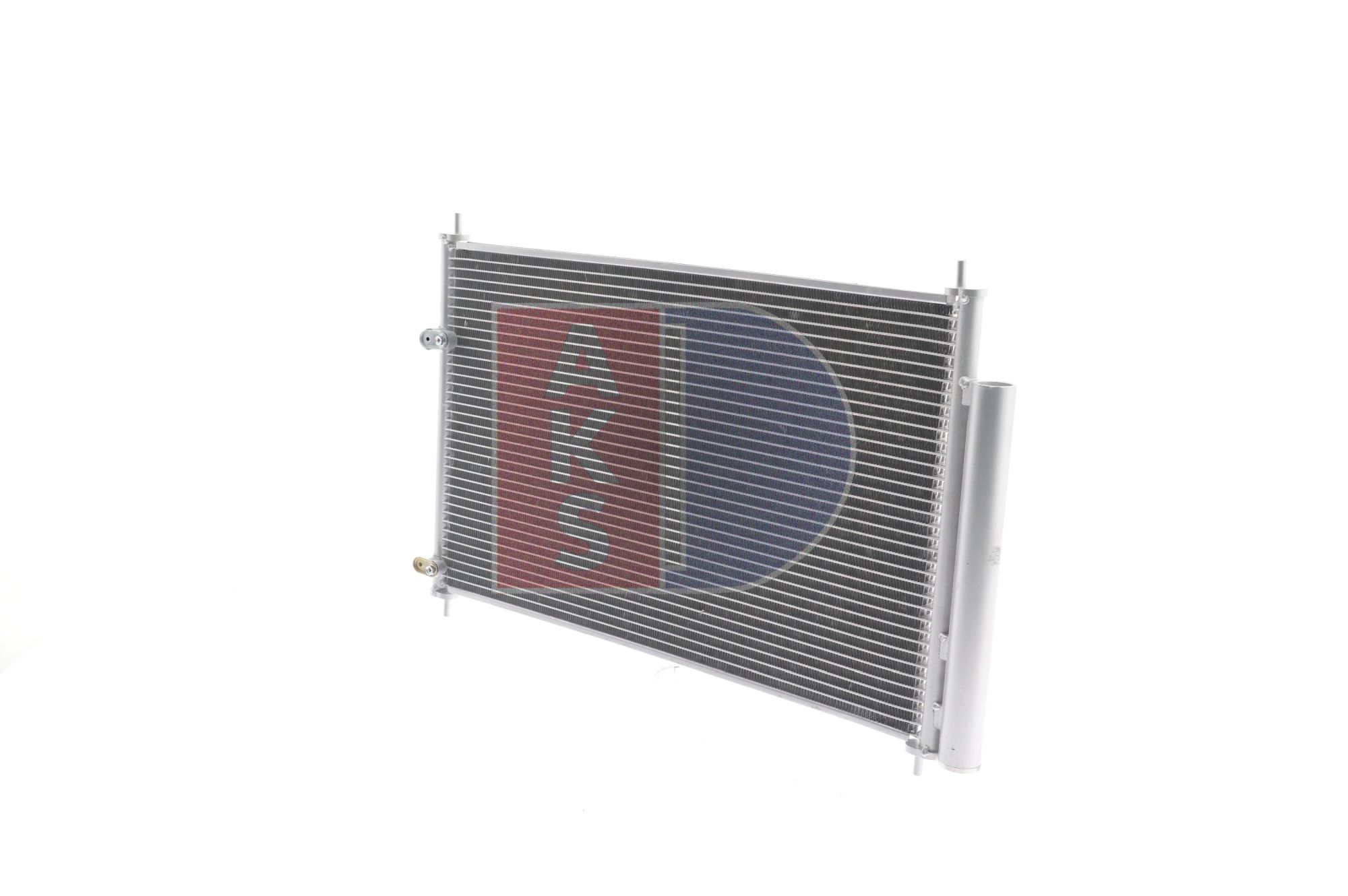 AKS DASIS 212081N Air conditioning condenser with dryer, 15,5mm, 10,1mm, 598mm