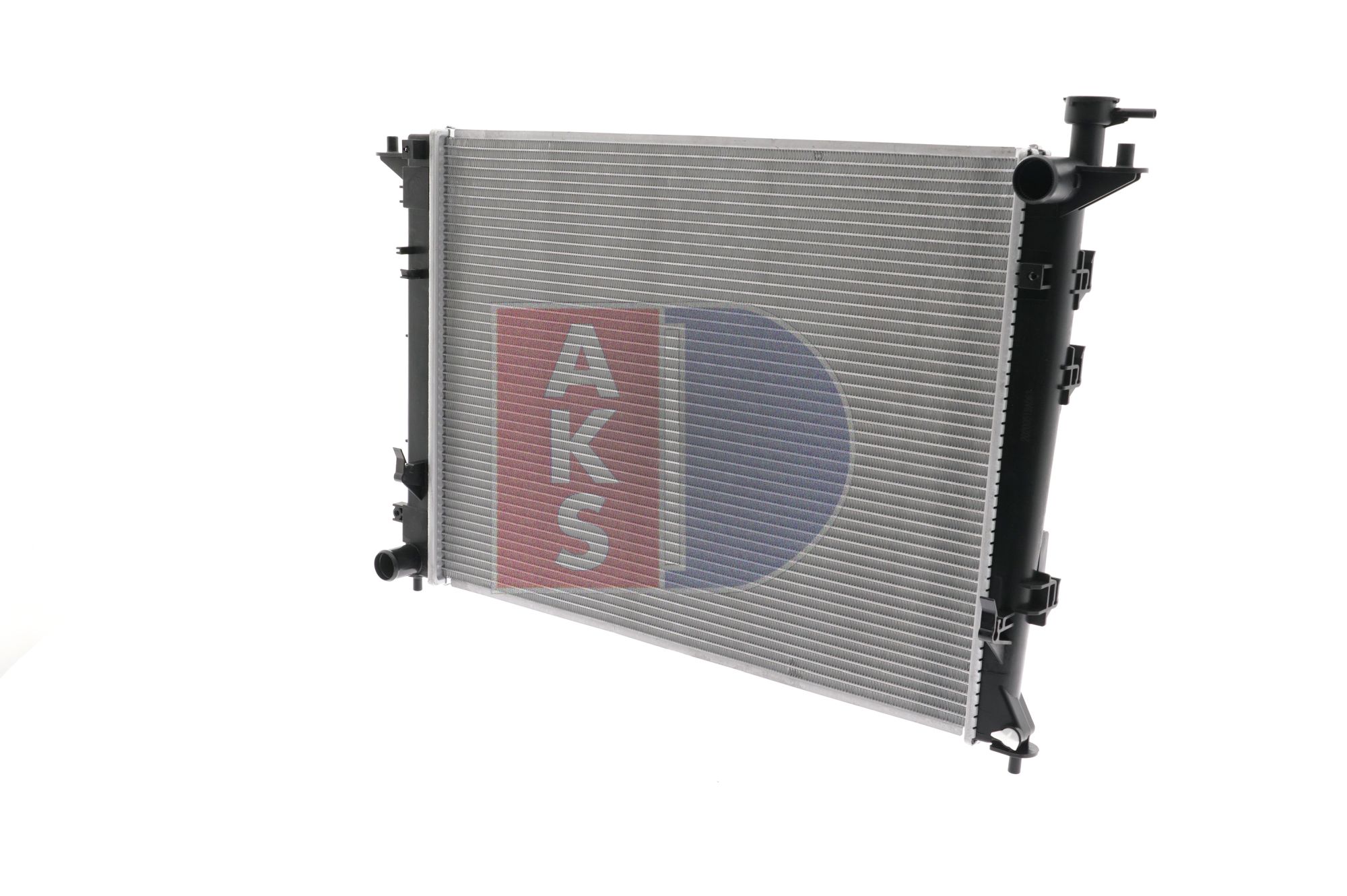 AKS DASIS Aluminium, 635 x 480 x 16 mm, Manual Transmission, Brazed cooling fins Radiator 560061N buy