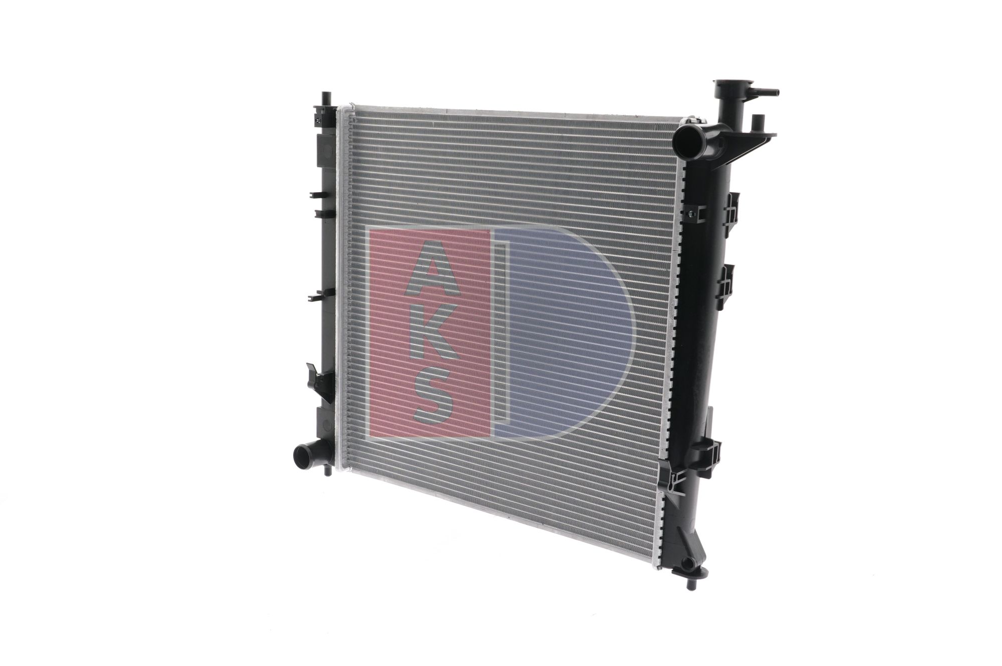 AKS DASIS 560079N Engine radiator Aluminium, 485 x 480 x 16 mm, Brazed cooling fins