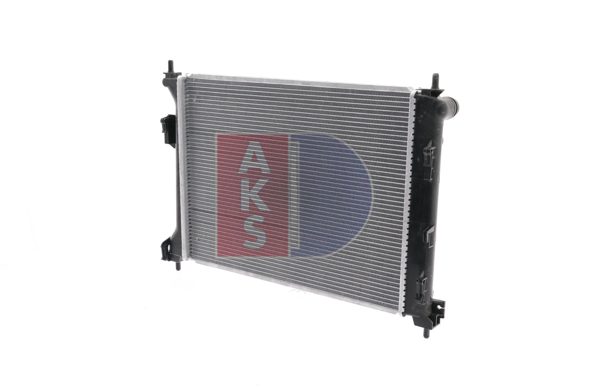 AKS DASIS 560083N Engine radiator 500 x 375 x 16 mm, Brazed cooling fins